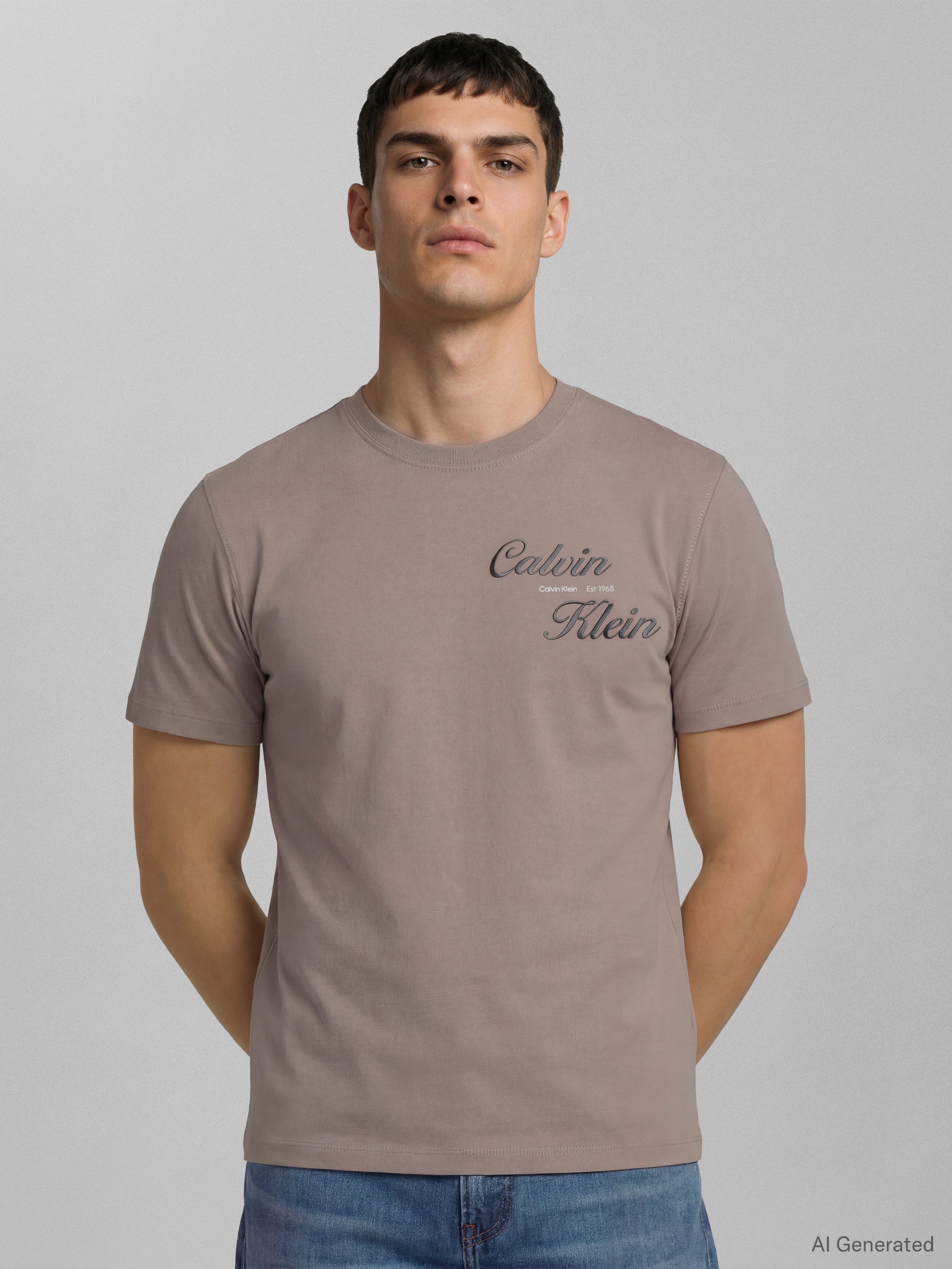 Calvin Klein Jeans T-Shirt CALVIN KLEIN Regular fit mit Print