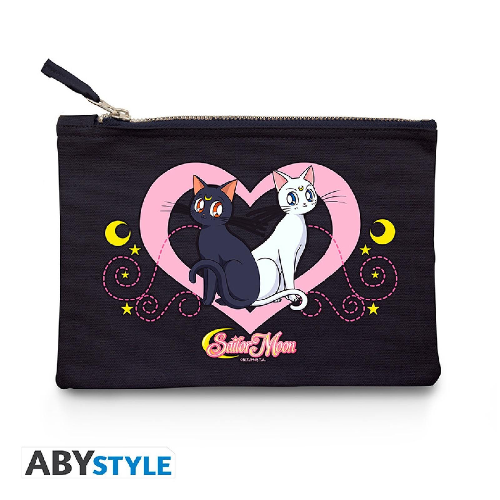 ABYstyle Kosmetiktasche SAILOR MOON - Cosmetic Case - Luna & Artemis - Blue
