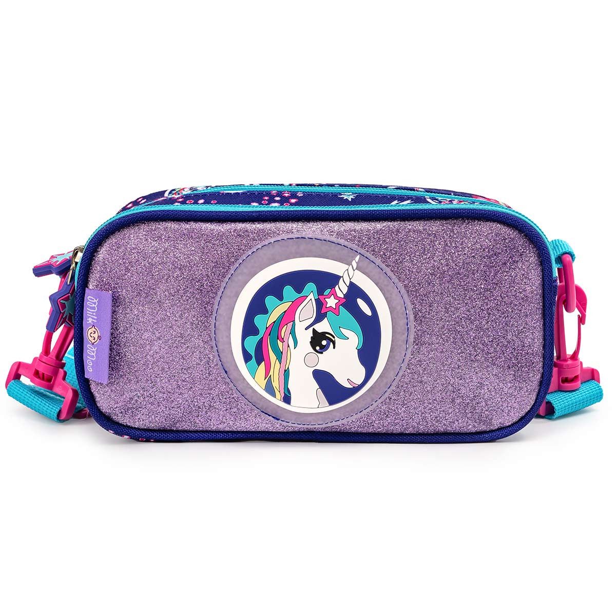 MILK&MOO Kindergartentasche Milk&Moo Ayris Gürteltasche – 2-in-1 Stiftemäppchen & Hüfttasche