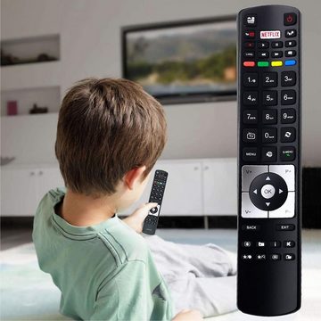 GelldG Ersatz Remote-Fernbedienung RC5118 für Alle Hitachi Telefunken TV Fernbedienung (1-in-1)