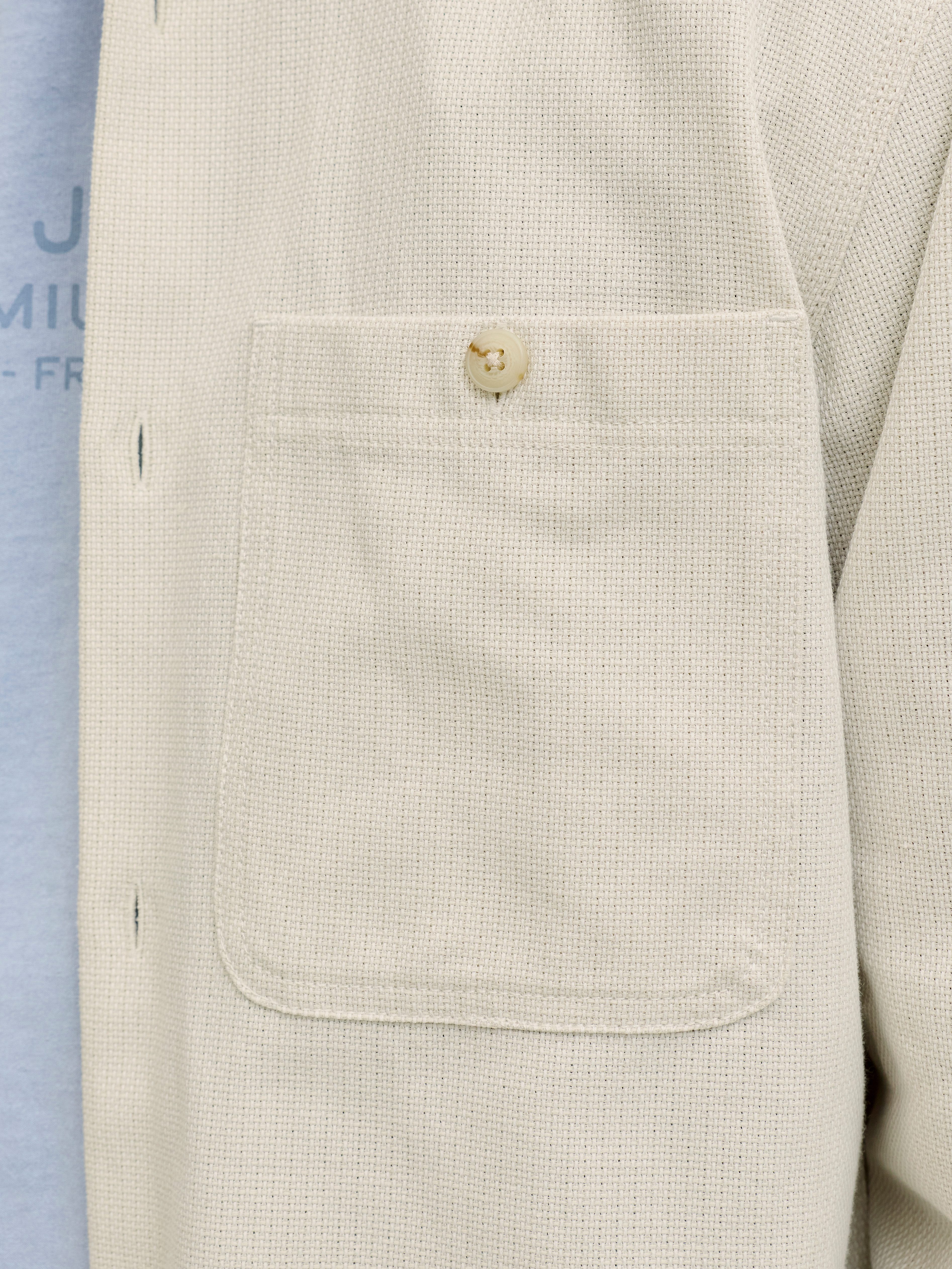 Jack & Jones Langarmhemd JPRBLURAYLE LINEN BL. SOLID LS SHIRT SN