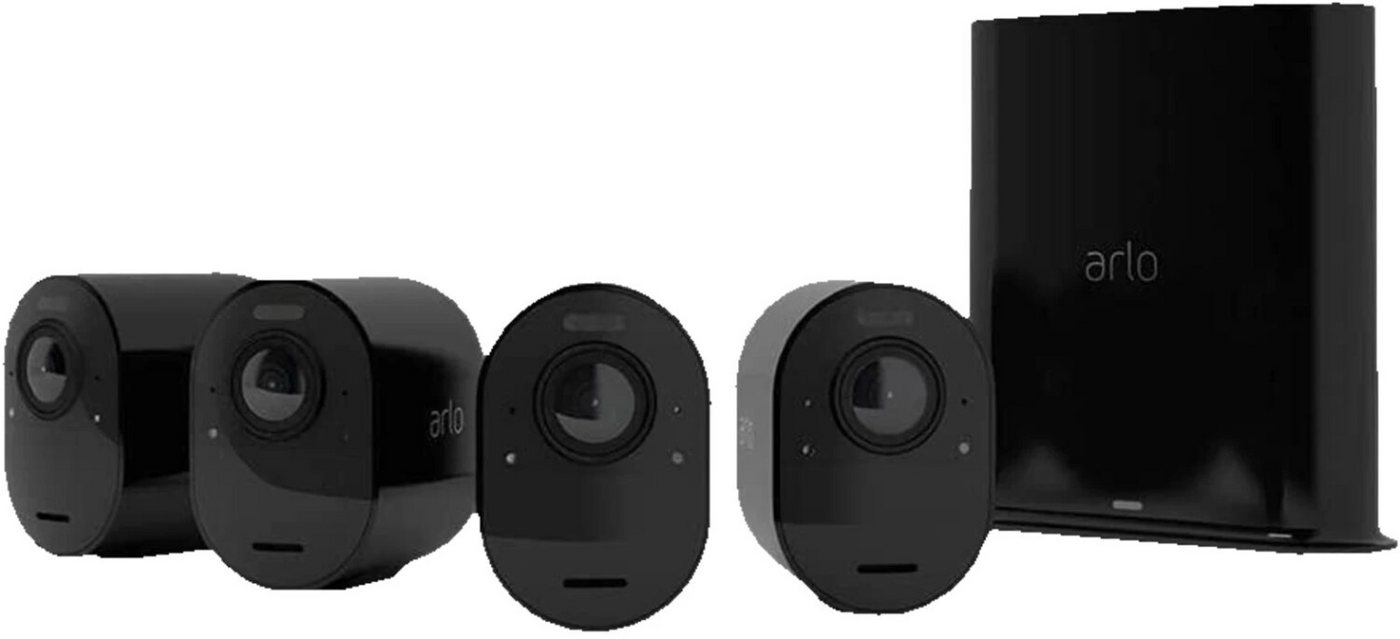 Thumbnail - ARLO Überwachungskamera Ultra 2 VMS5440B-200EUS Spotlight-Kamera 4K Schwarz, 4 Kameras