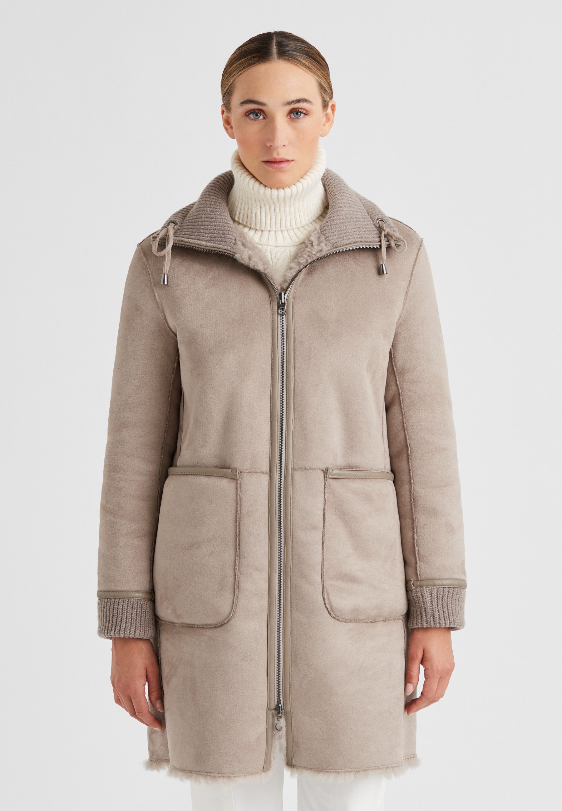 Milestone Wendejacke MSWendy Damen Jacke beidseitig Übergangsjacke Metallreißverschluss