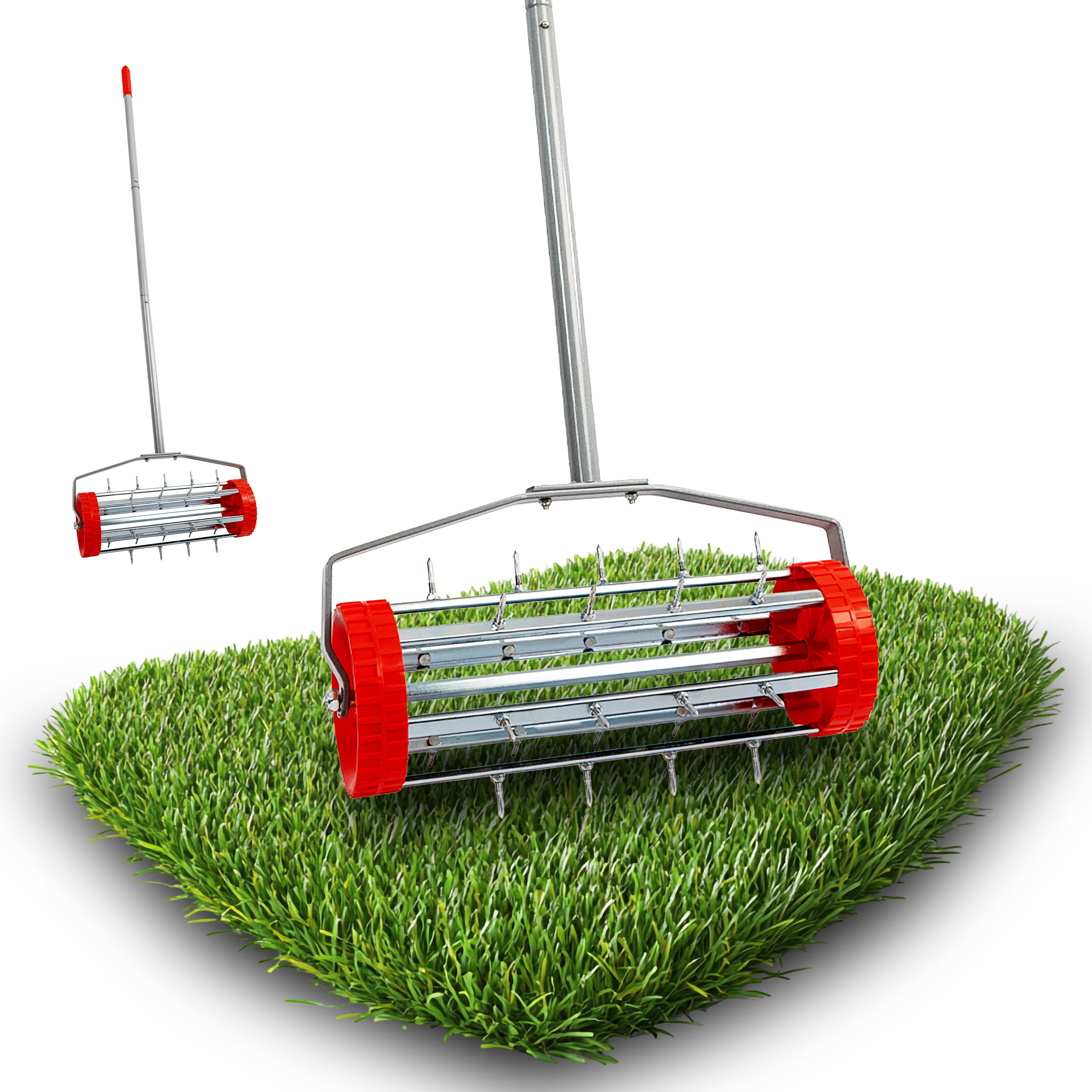 Grafner Rasenlüfter Rasenlüfter Walze Vertikutierer Rasenrolle Rasenbelüfte günstig online kaufen