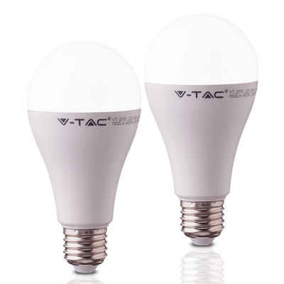 etc-shop LED-Leuchtmittel, 2er Set LED Leuchtmittel E27 Kugel Lampe warmweiß 15 Watt 1250