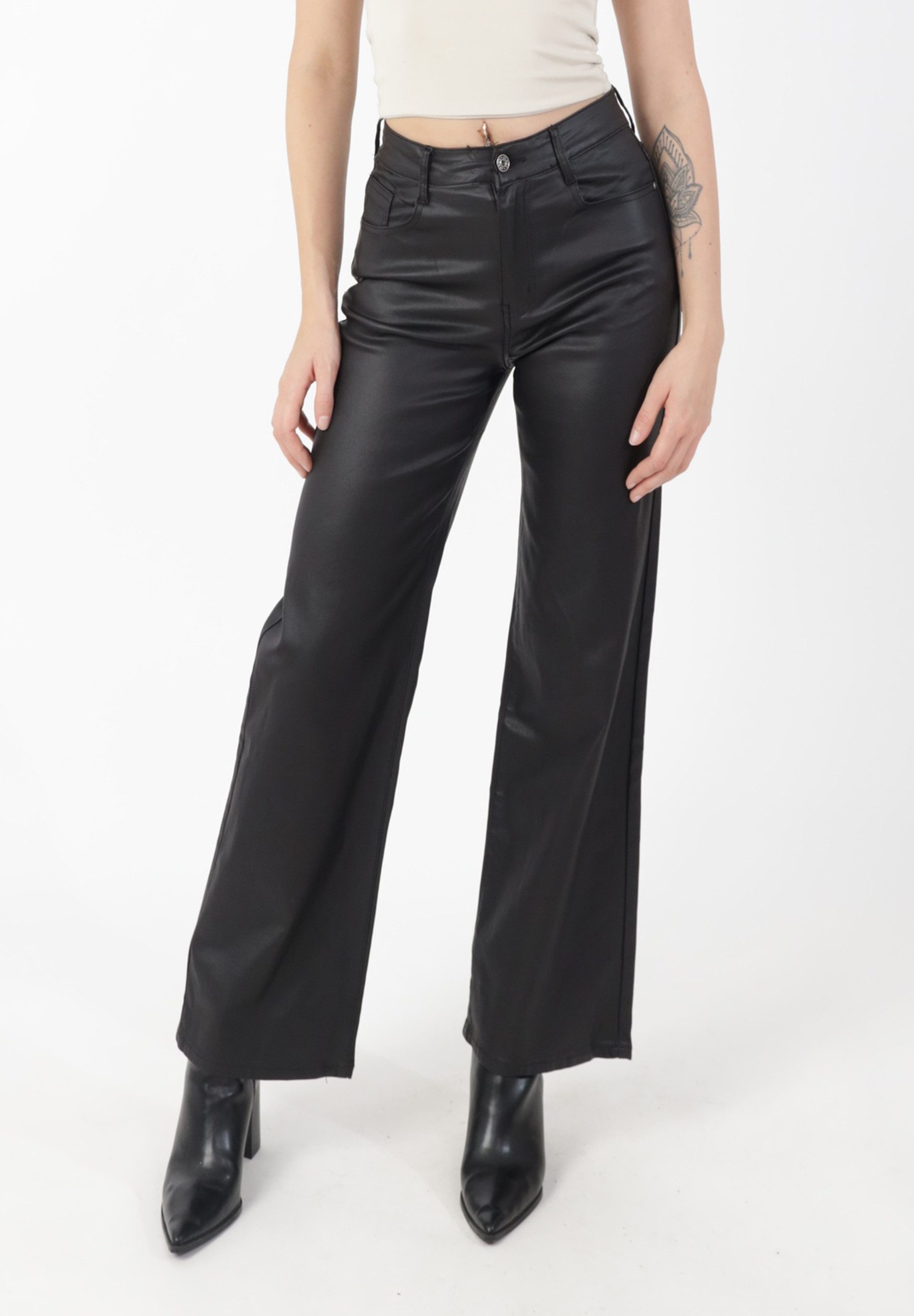 Elara Straight-Jeans Straight-Hose