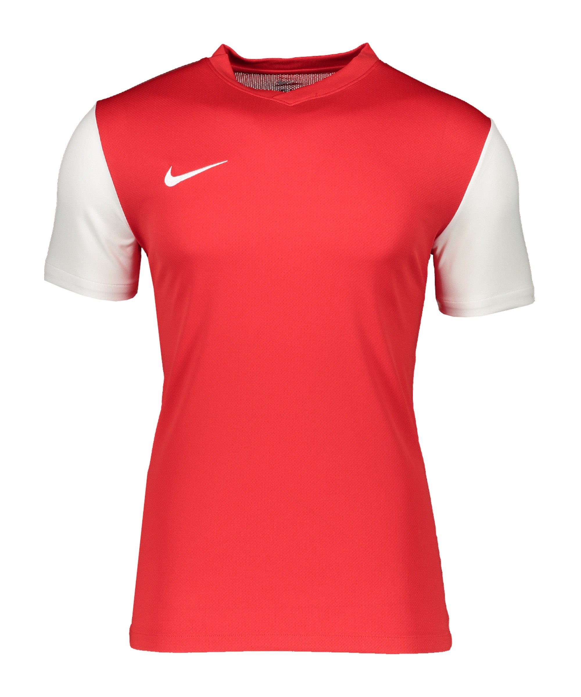 rotweiss Nike Tiempo Kids Premier Trikot II Fußballtrikot