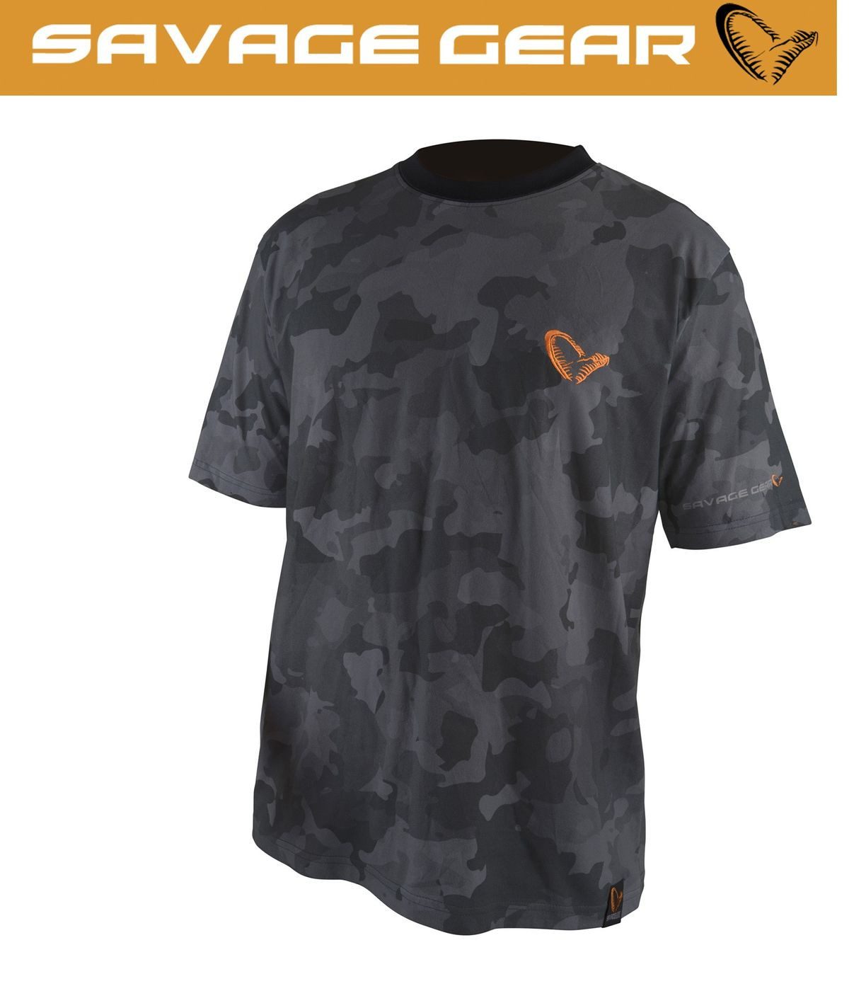 Savage Gear T-Shirt Savage Gear Black Savage Tee T-Shirt