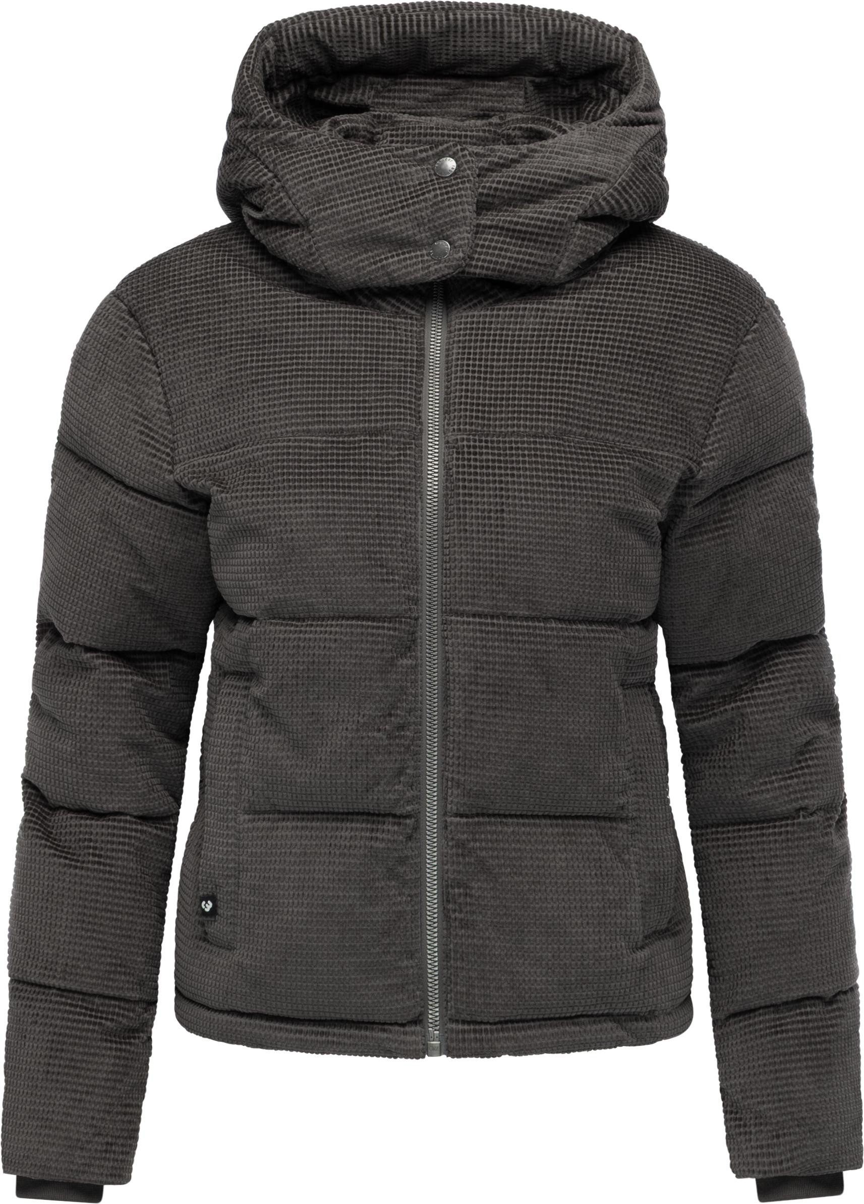 Ragwear Steppjacke Roobie Cordy Wasserdichte Winterjacke aus Kord mit abneh günstig online kaufen