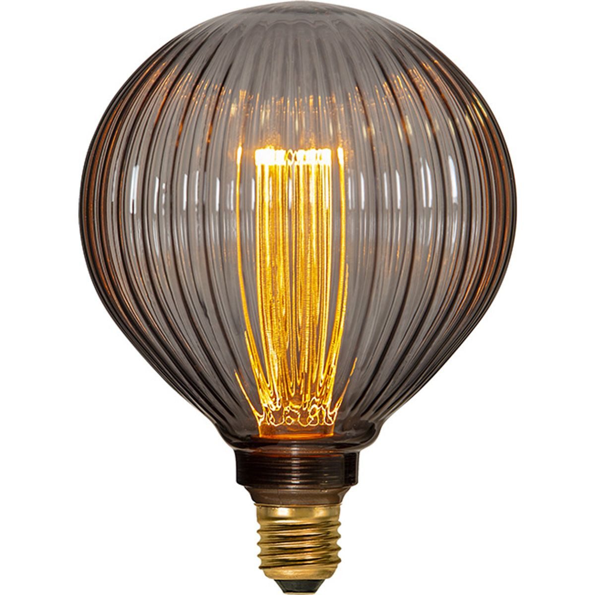 STAR TRADING LED Dekolicht Decoled New Generation Classic, LED-Leuchtmittel,Decoled New Generation Classic, E27, 1W, Smoke Glas