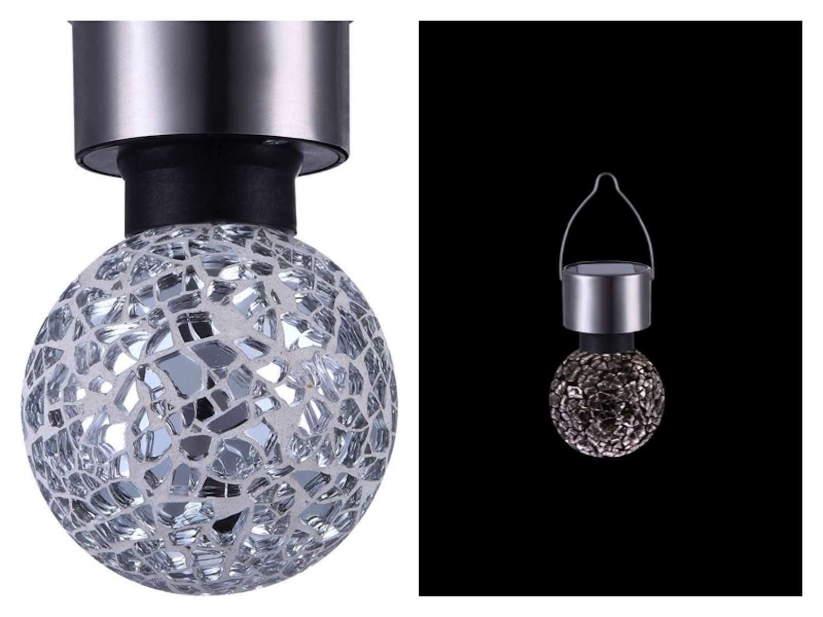 GLOBO LEUCHTEN LED Solarleuchte »GLOBO Solarleuchte Garten zum Hängen