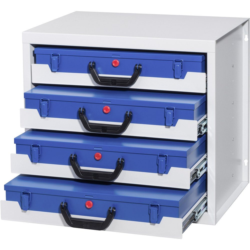 Allit Aufbewahrungsbox Allit 455805 Gehäuse für Schubladensystem EuroPlus Depot M (B x H x