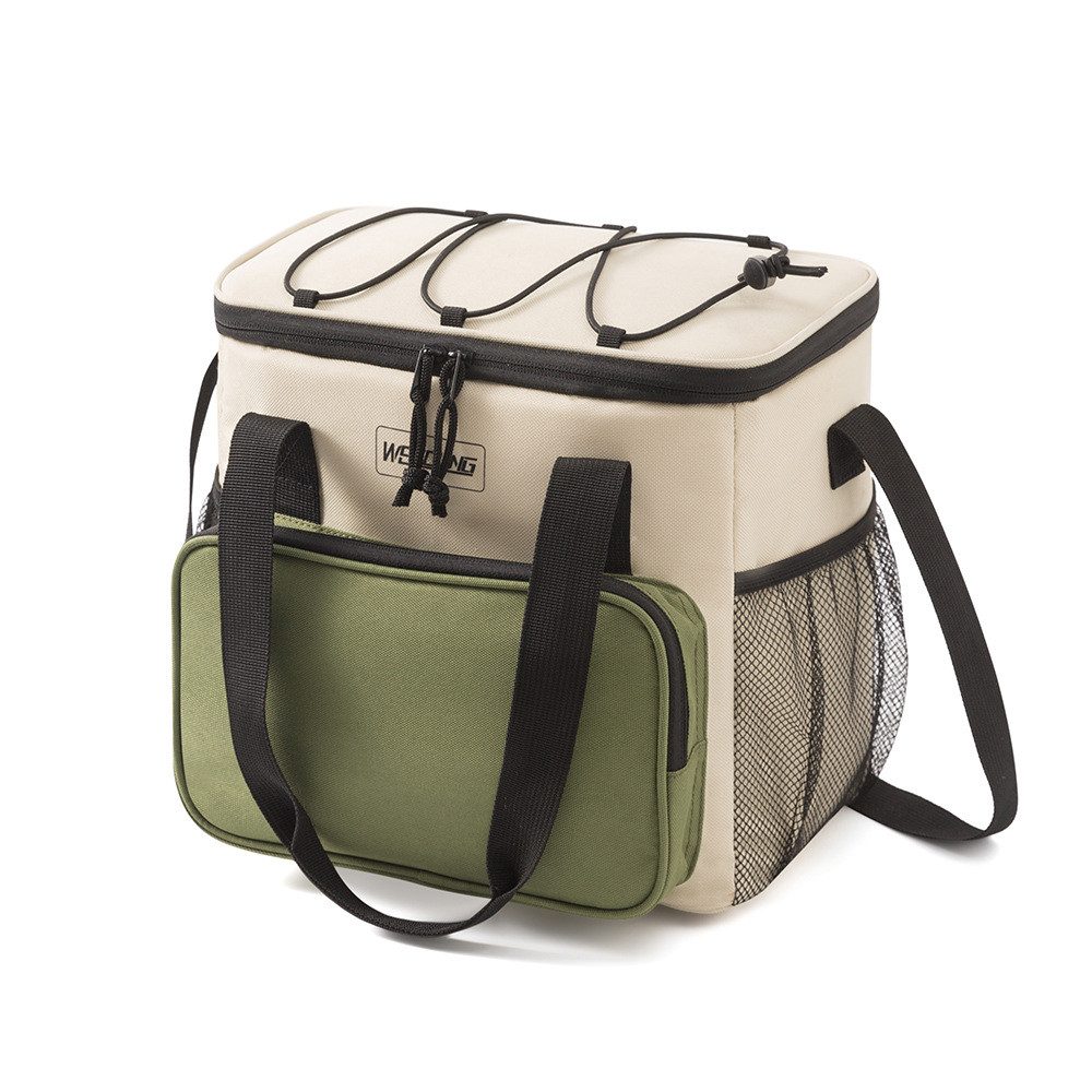 Blusmart Kühltasche Tragbare Thermo-Lunchtasche mit Schultergurt & Mehrere Fächer, 13 l, Für Picknicks, Grillen, Strand, Büro und andere Aktivitäten