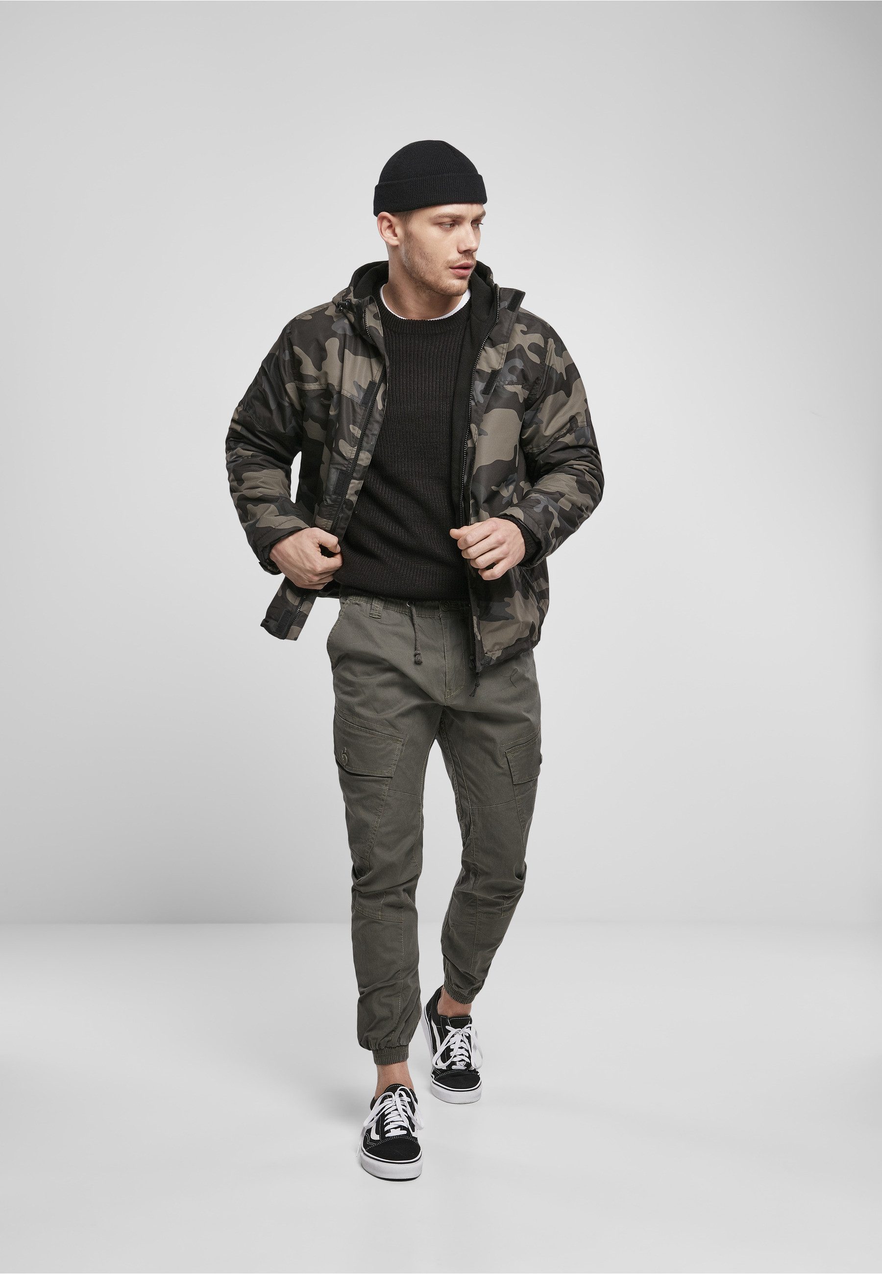 Brandit Allwetterjacke Brandit Herren Windbreaker Frontzip (1-St)
