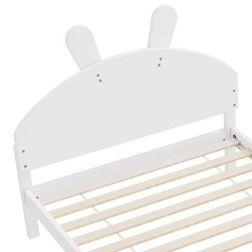 BlingBin Einzelbett Kinderbett (1-tlg., Bett in Hasenform), 90×200cm