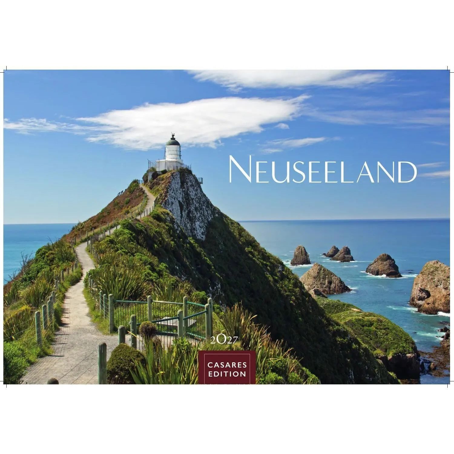 Wandkalender Neuseeland Kalender 2027 - Wandkalender, Fotokalender Ozeanien...