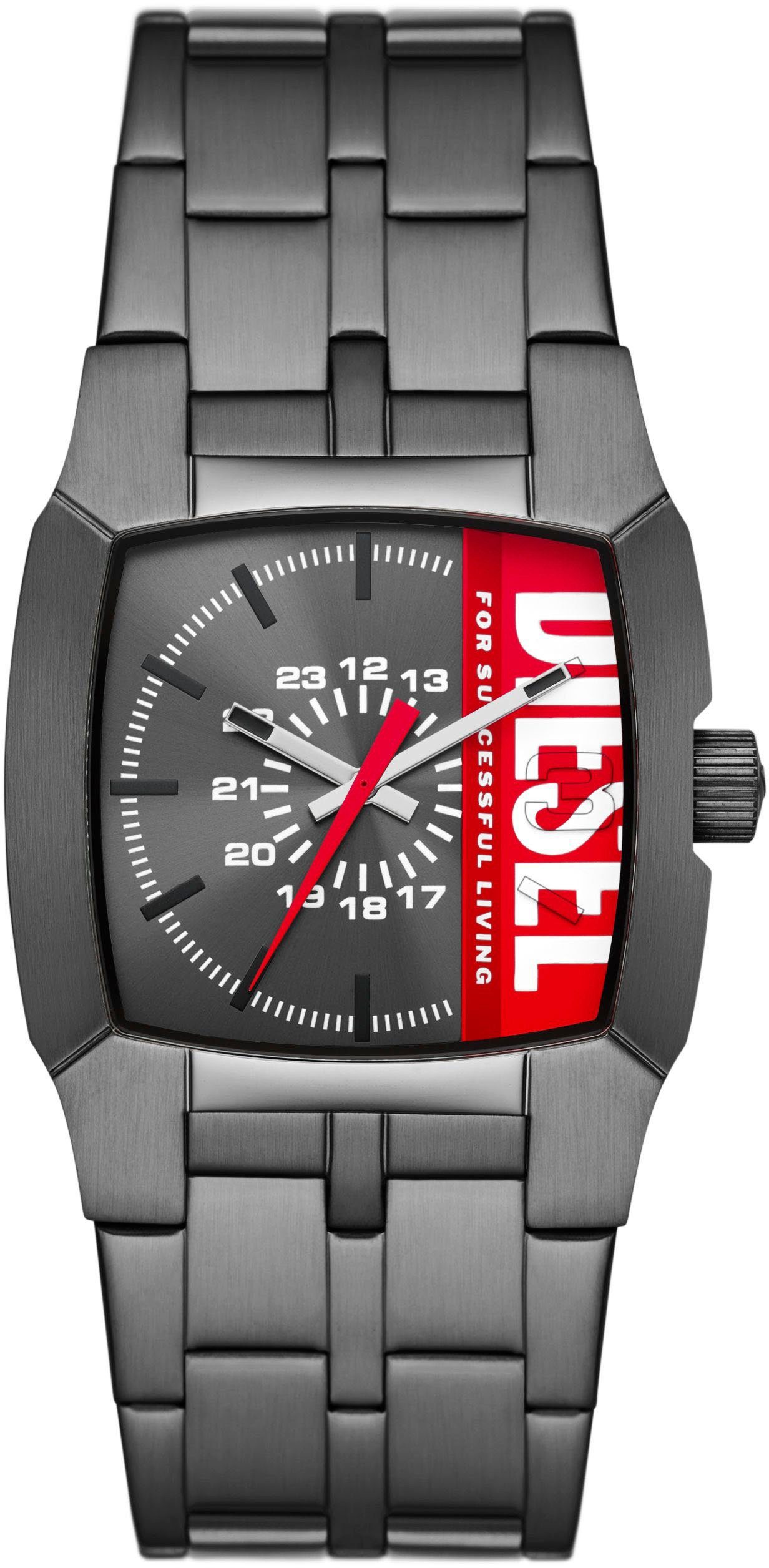 Diesel Quarzuhr CLIFFHANGER, DZ2188, Ansprechende Armbanduhr für Herren