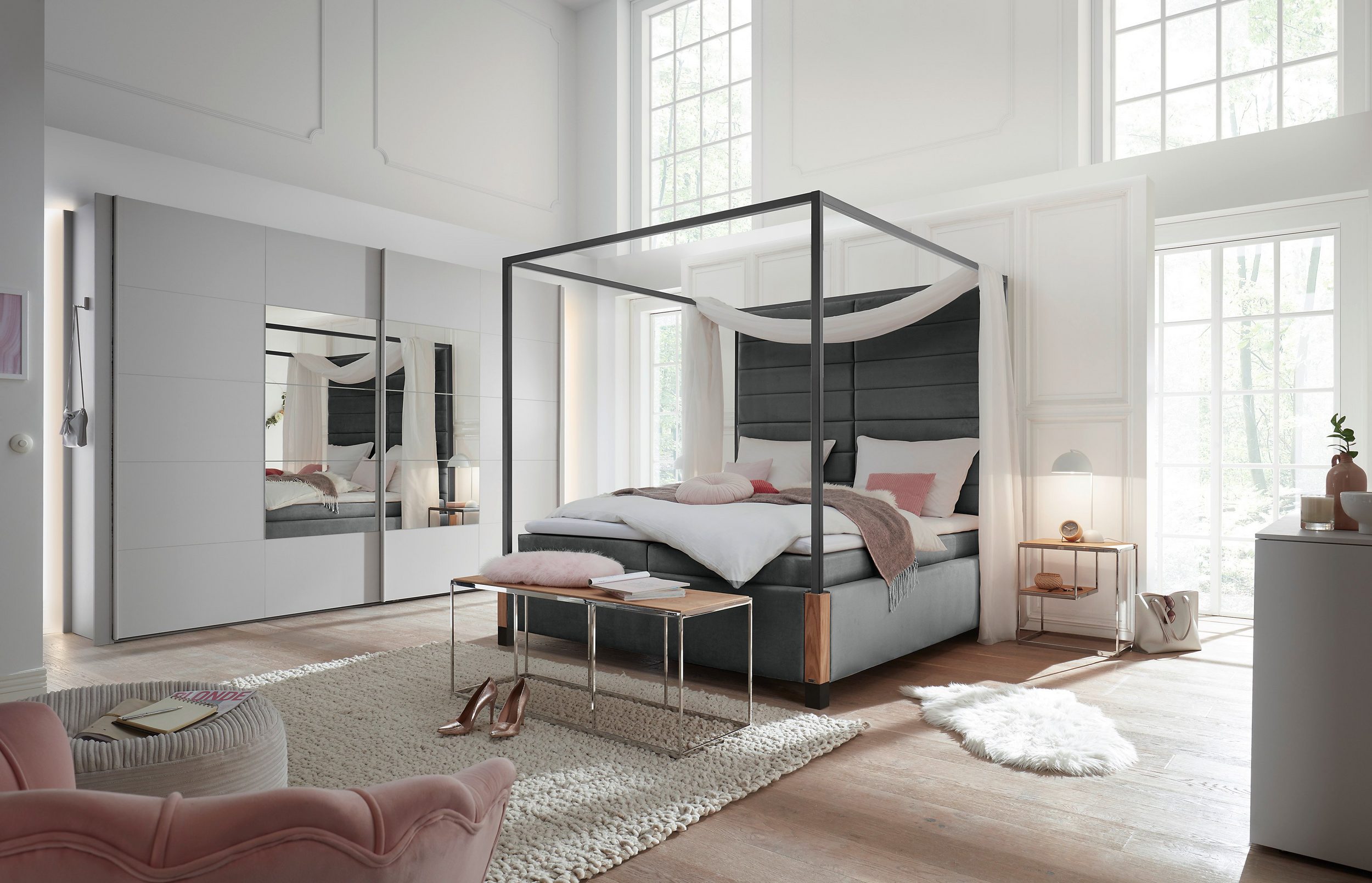 Himmelbett MY HEAVEN von GALLERY M - Einrichtungsvorschlag