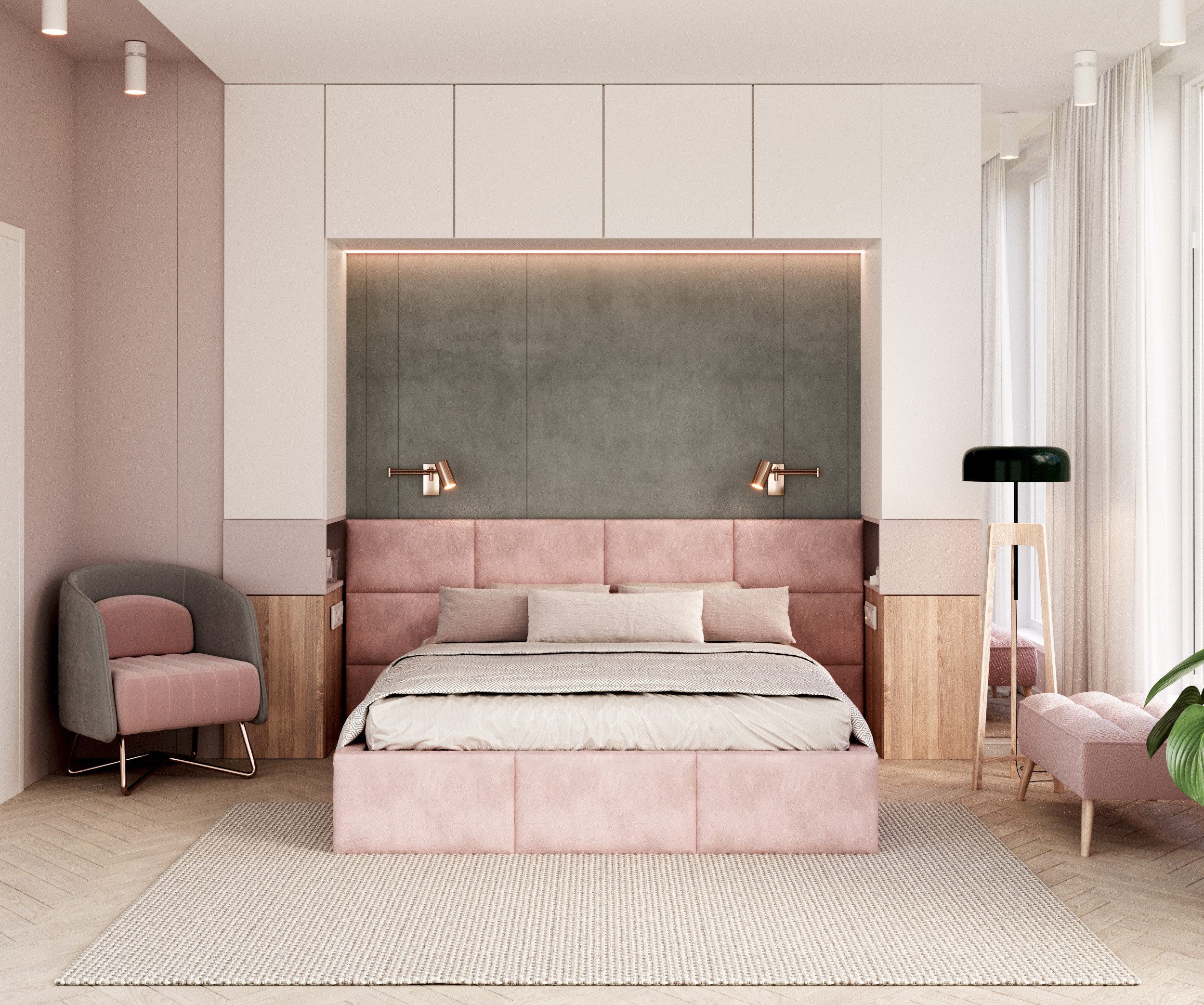 thematys Polsterbett Bett aus Velours Stauraumbett - TOPSELLER - MADE IN EU günstig online kaufen