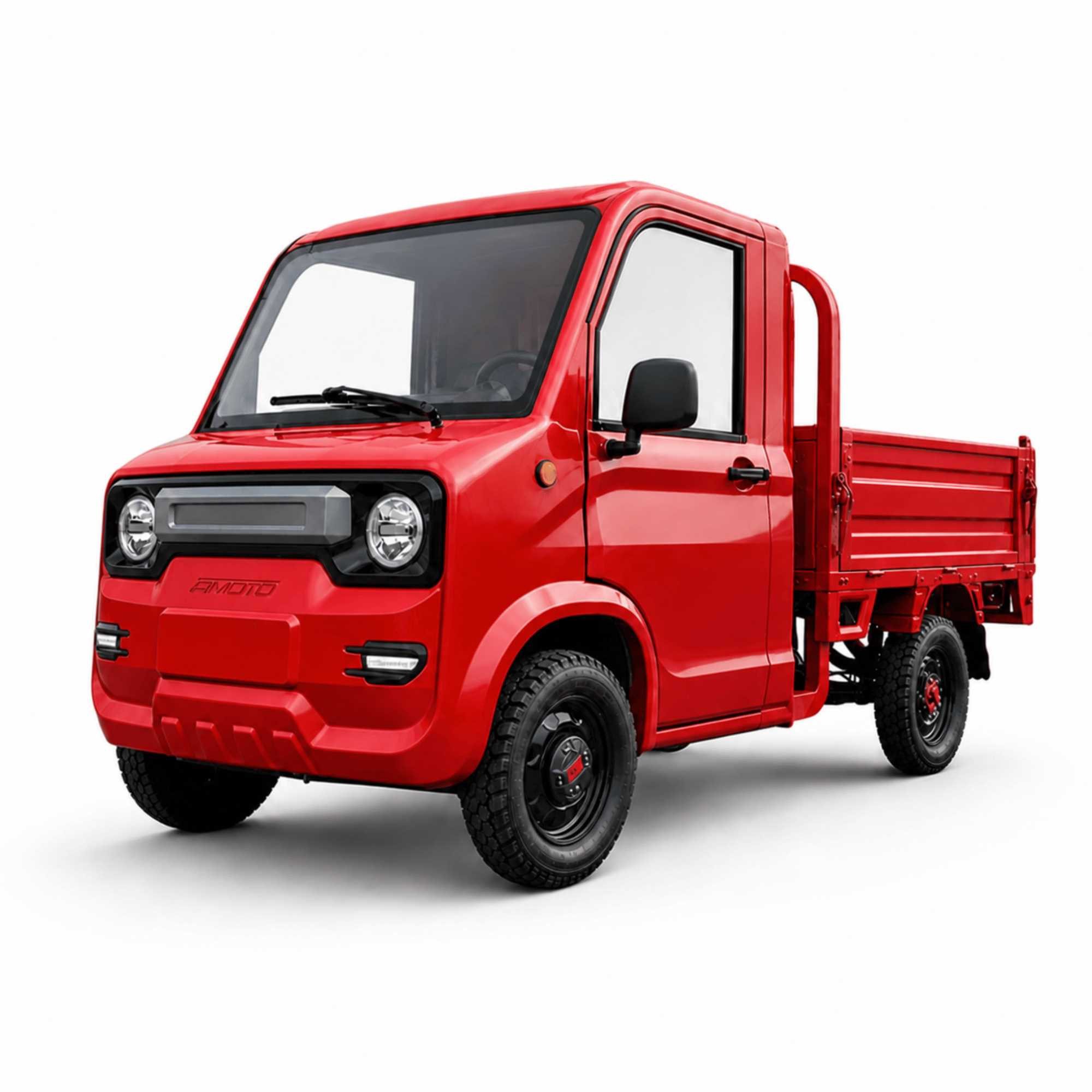 Volta E-Motorroller AMOTO A41 Elektro Transporter 40 km/h L6e-BU Nutzfahrzeug, 3000 W, 40 km/h, bis 115 km Reichweite, 3 kW Motor, LiFePO4 Akku, Kipp-Ladefläche