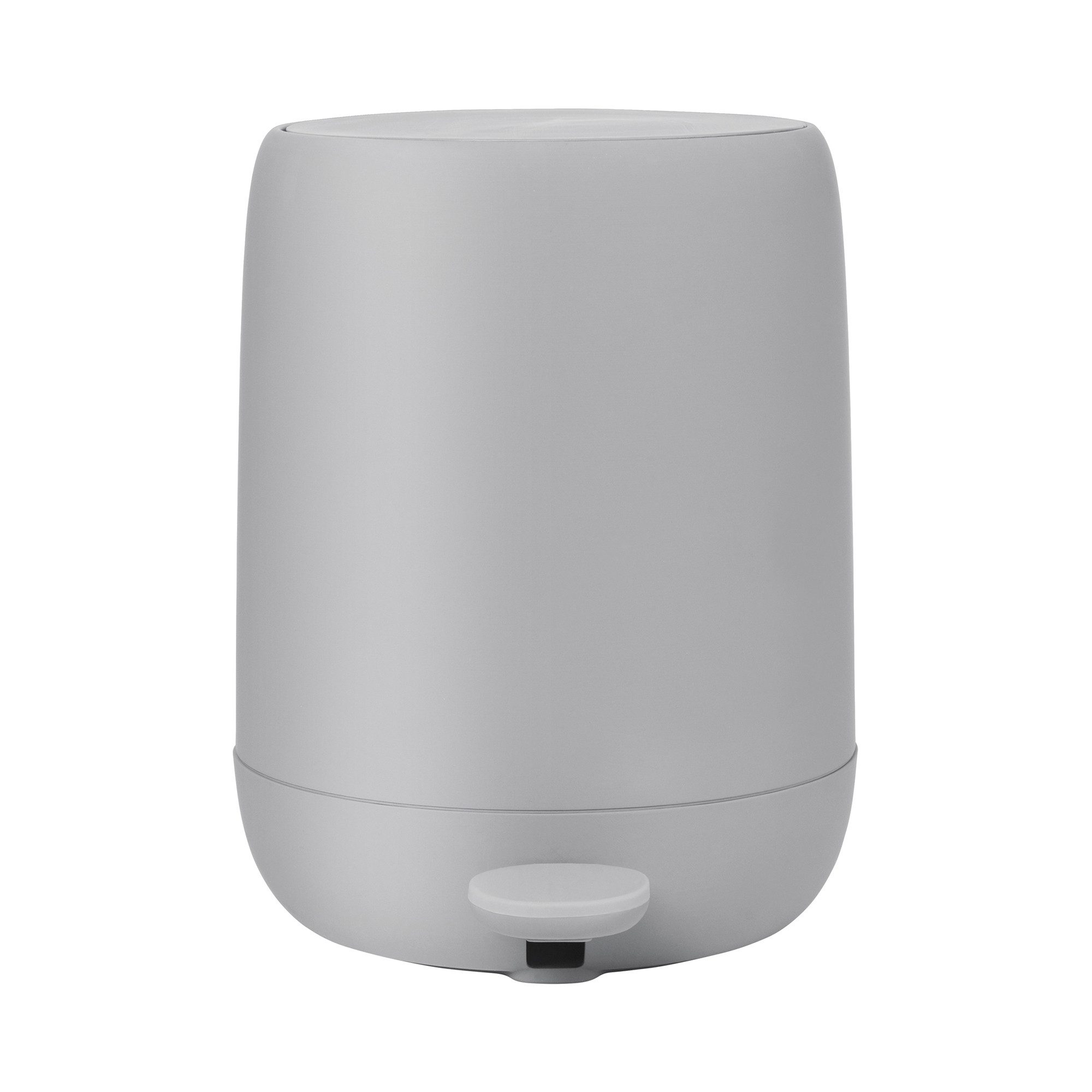 blomus Mülleimer -SONO- Designer Treteimer: Eleganz mit praktischen Funktionen, Soft-Close, Matte Oberfläche, 3 oder 5 Liter, Hygienisch, Designstark