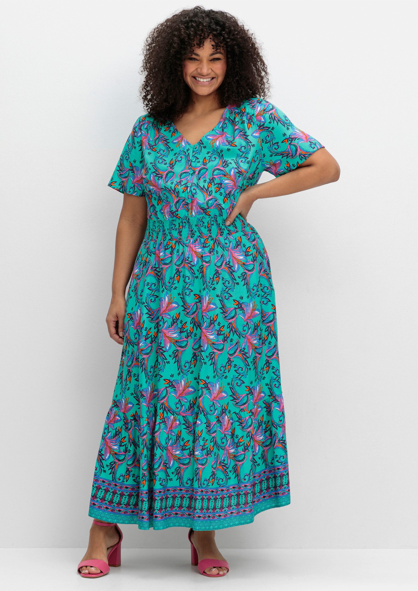 sheego by Joe Browns Etuikleid Maxikleid günstig online kaufen
