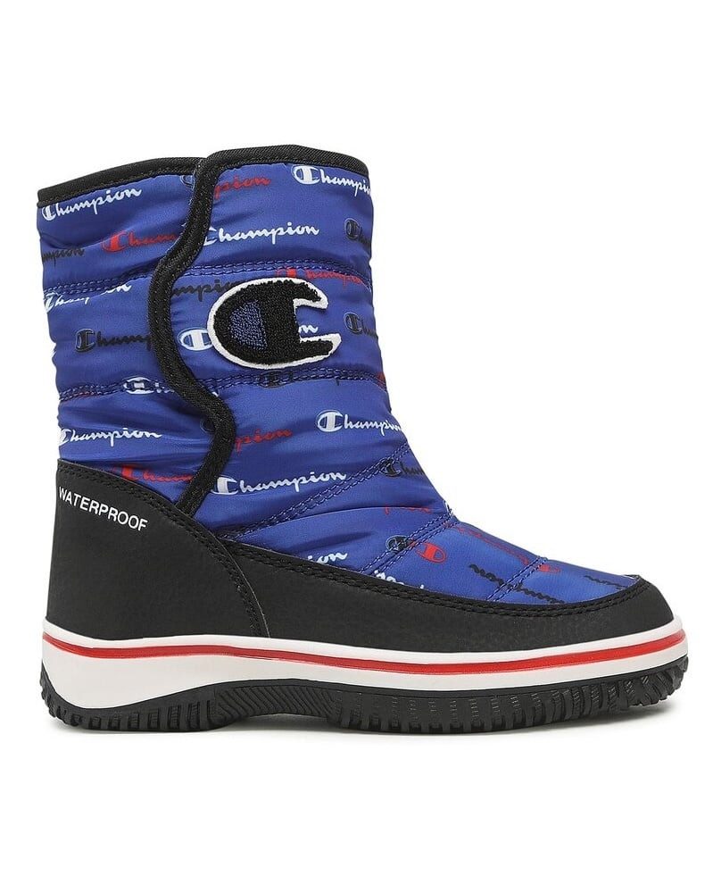 Champion Flakey B (warm und wasserdicht) royalblau Jungen Winterstiefel