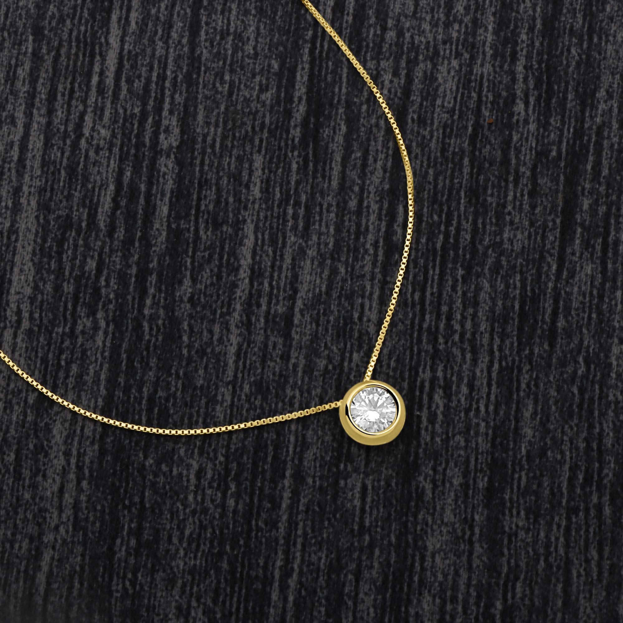 Tony Fein Goldkette Kette mit Anhänger günstig online kaufen