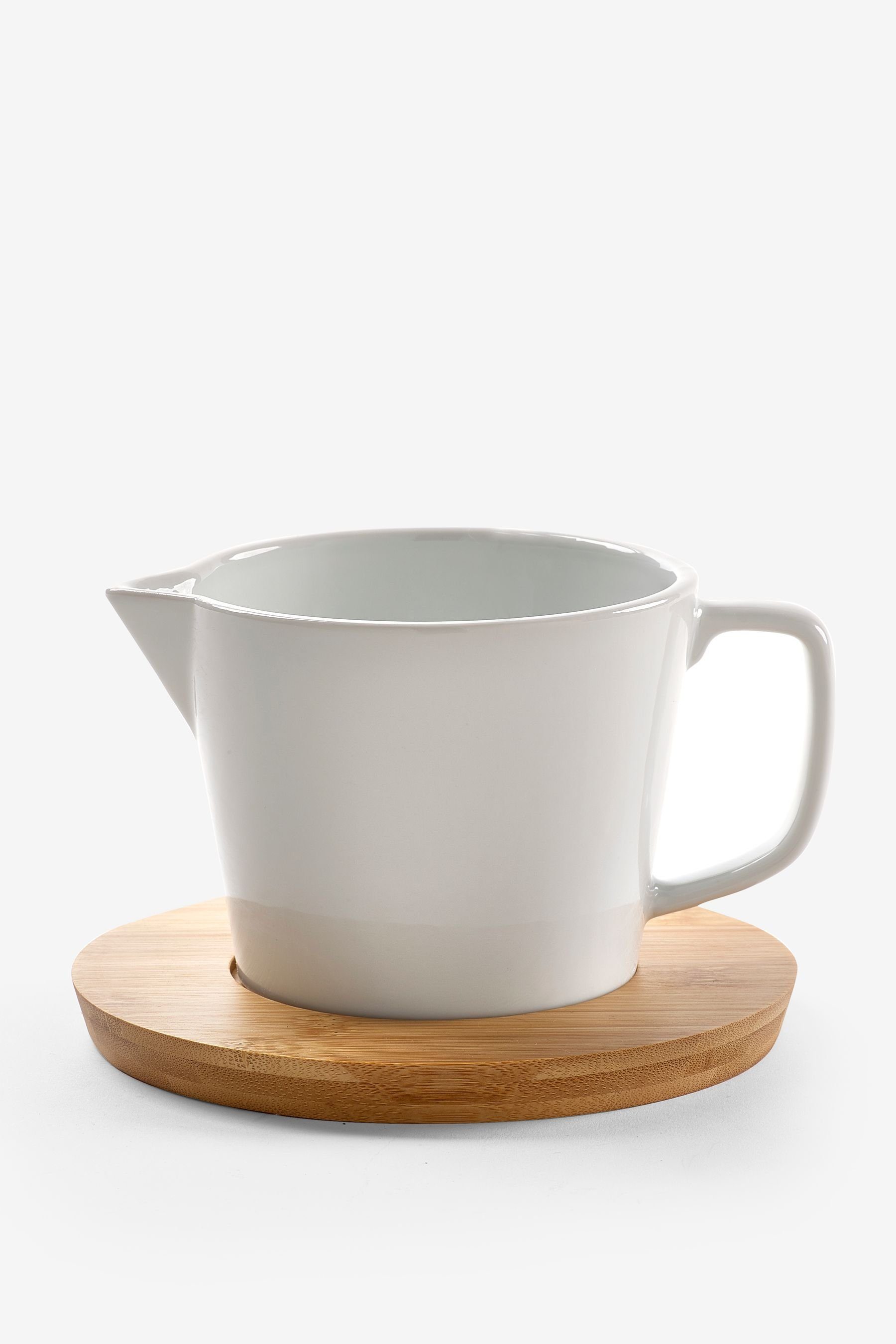 Next Sauciere Nova Sauciere mit Tablett, Porzellan, (1-tlg)