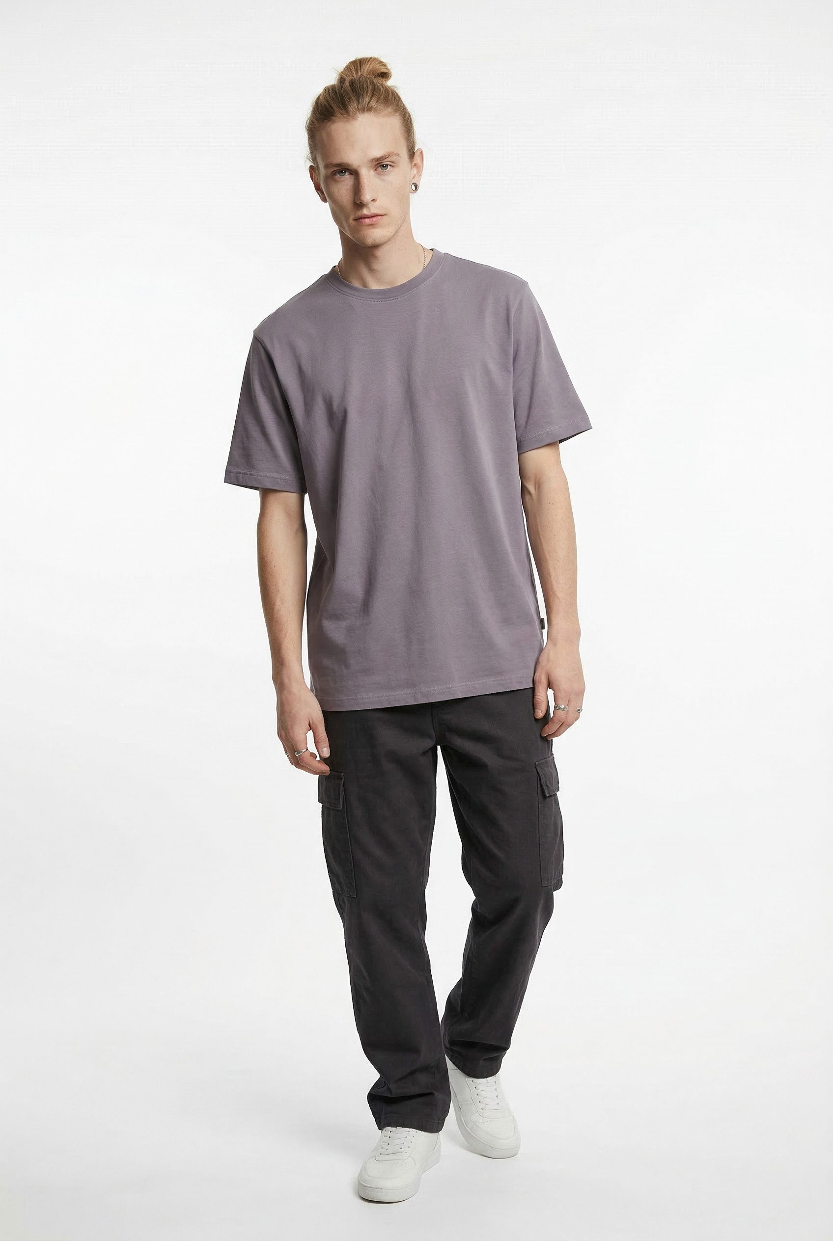 ONLY & SONS Rundhalsshirt ONSFRED RLX SS TEE Baumwolle, relaxed fit