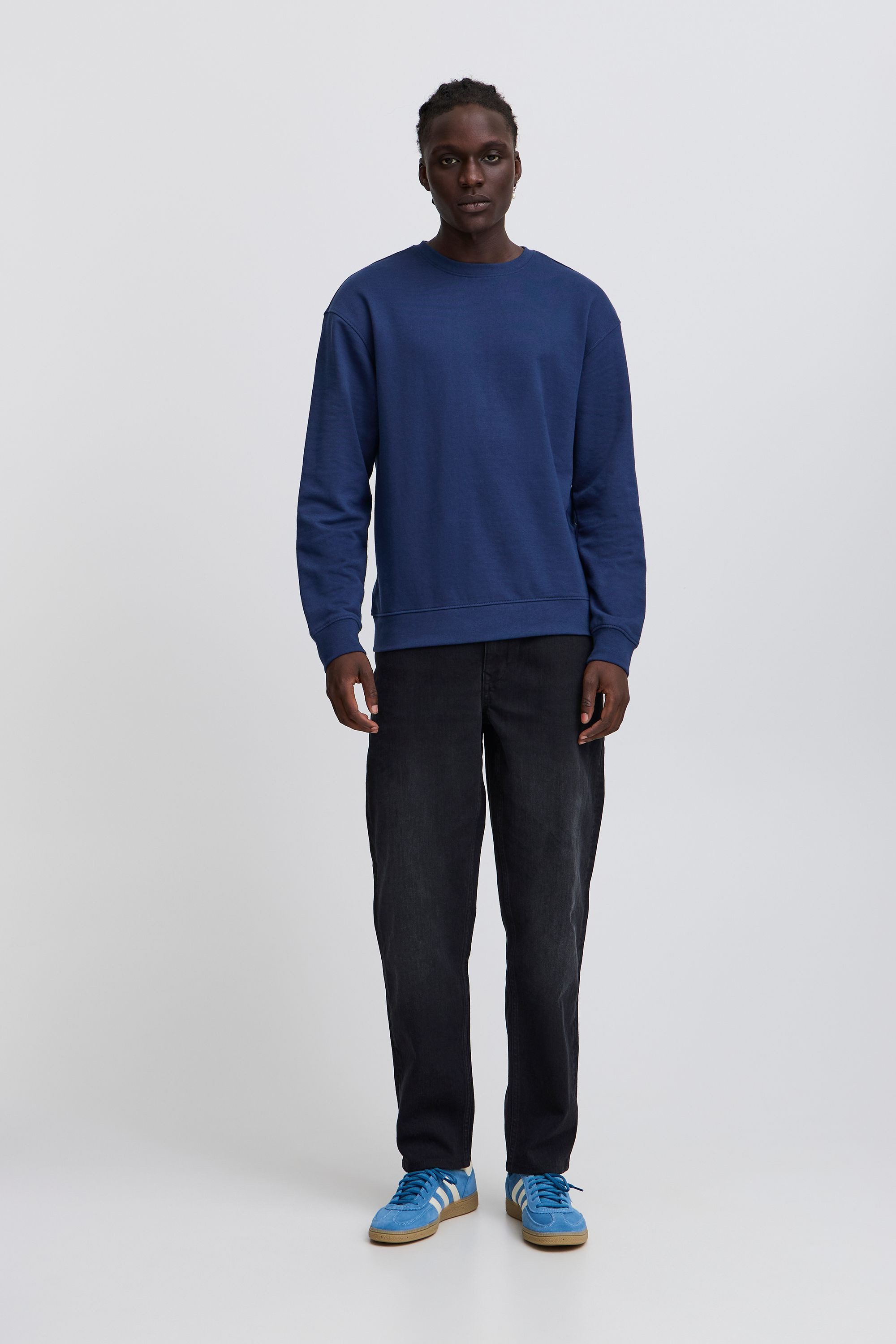 Blend Longpullover BHBrody Klassischer Sweatpullover mit Rundhalsausschnitt