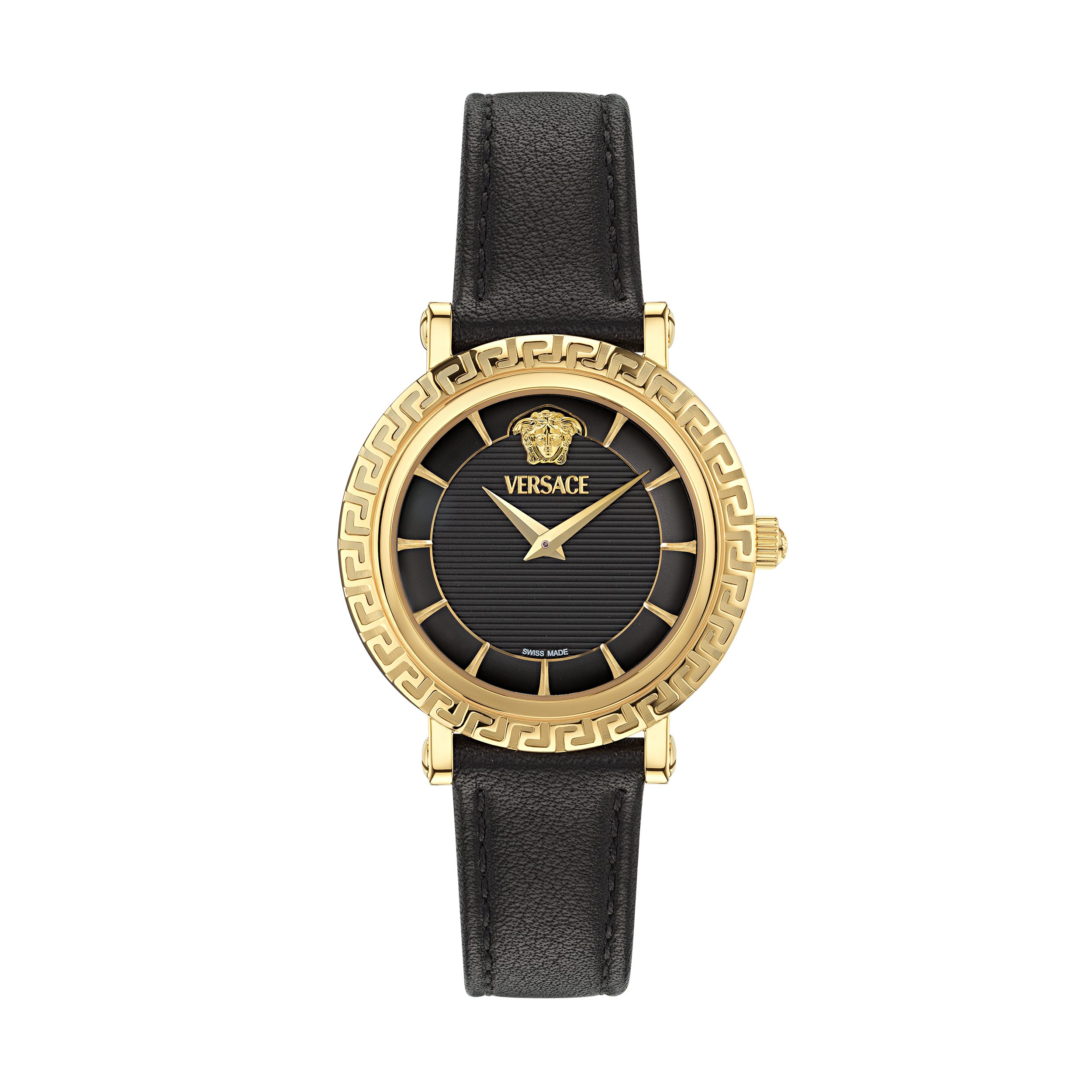 Versace Quarzuhr GRECA SPHERE NOVA VE5L00226, Armbanduhr, Damenuhr, Swiss Made, analog