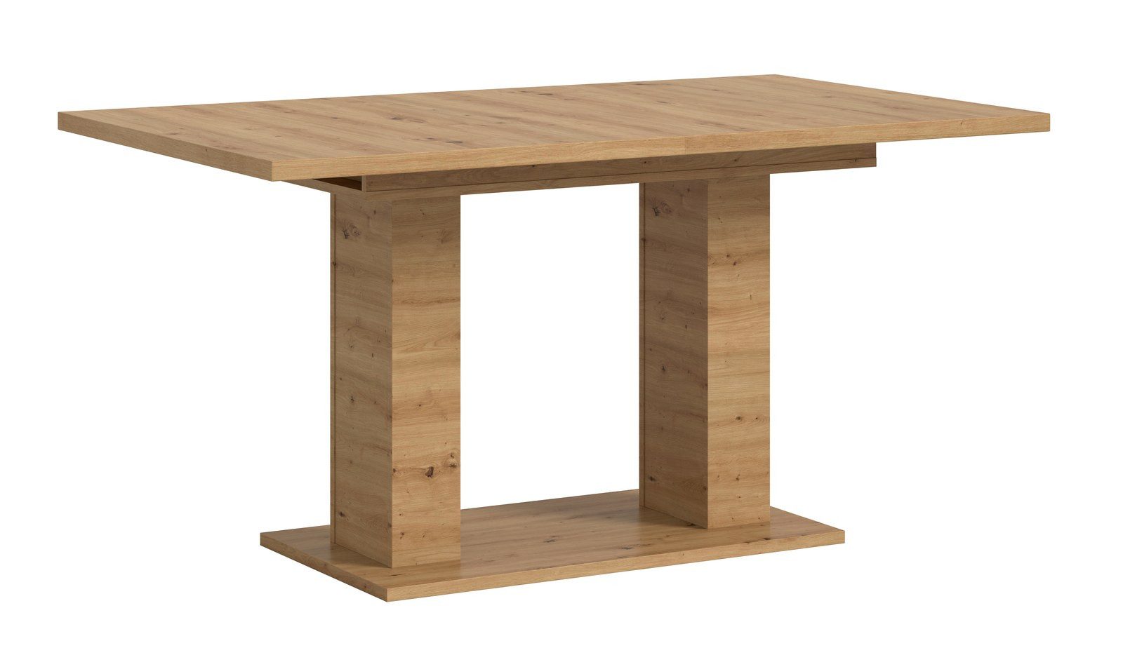 Aileenstore Esstisch OSLO, 150 cm Breite, Holz, 2-teilig