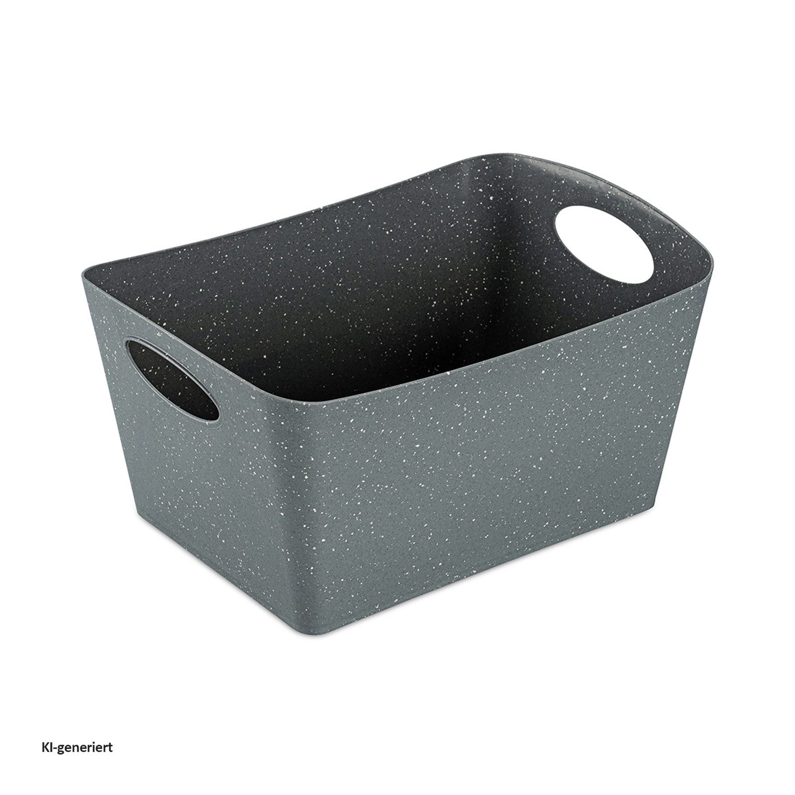 KOZIOL Aufbewahrungskorb Aufbewahrungsbox 3,5 Liter BOXXX M (Stück, 1 St., 1 Aufbewahrungsbox), Utensilo Regalkorb Kunststoff