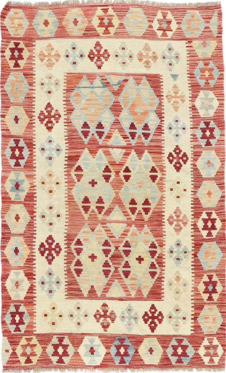 Orientteppich Kelim Afghan Heritage 97x157 Handgewebter Moderner Orientteppich, Nain Trading, rechteckig, Höhe: 3 mm
