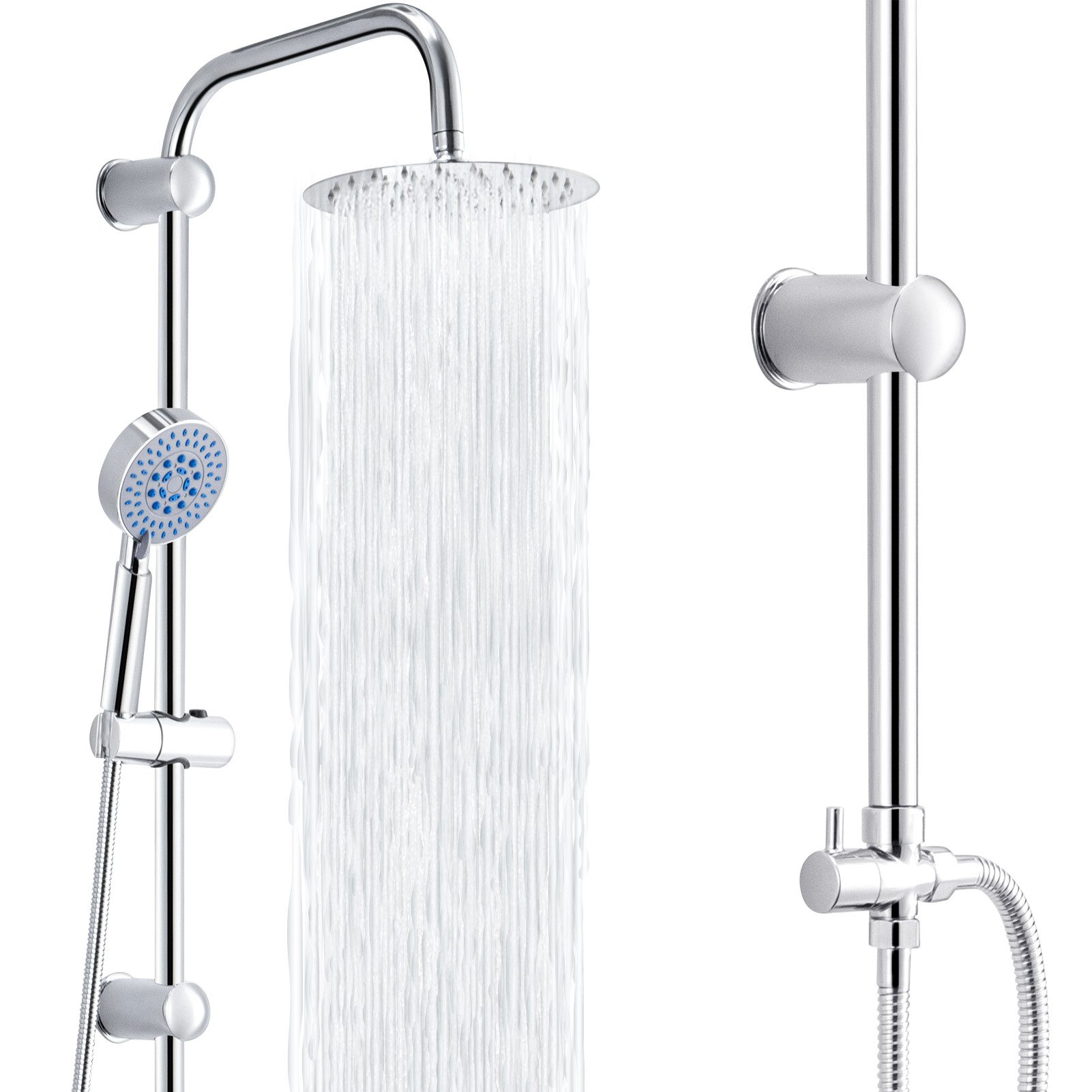 Youyijia Dusch-WC Verstellbare Duschsets Duschstangen Thermostatische Dusch günstig online kaufen