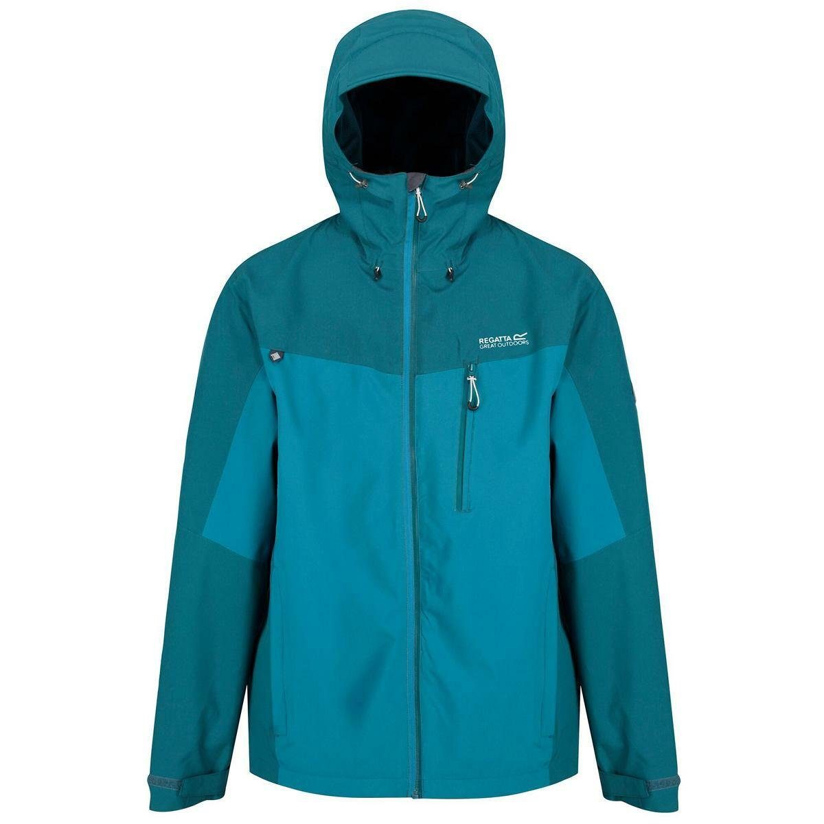 Regatta Outdoorjacke Birchdale mit OlymTe/Gulfs Herren, Kapuze für wasserdicht