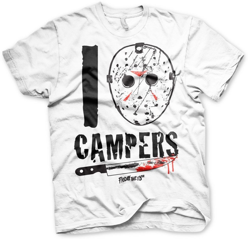 Friday the 13th T-Shirt I Jason Campers Big Tall T-Shirt