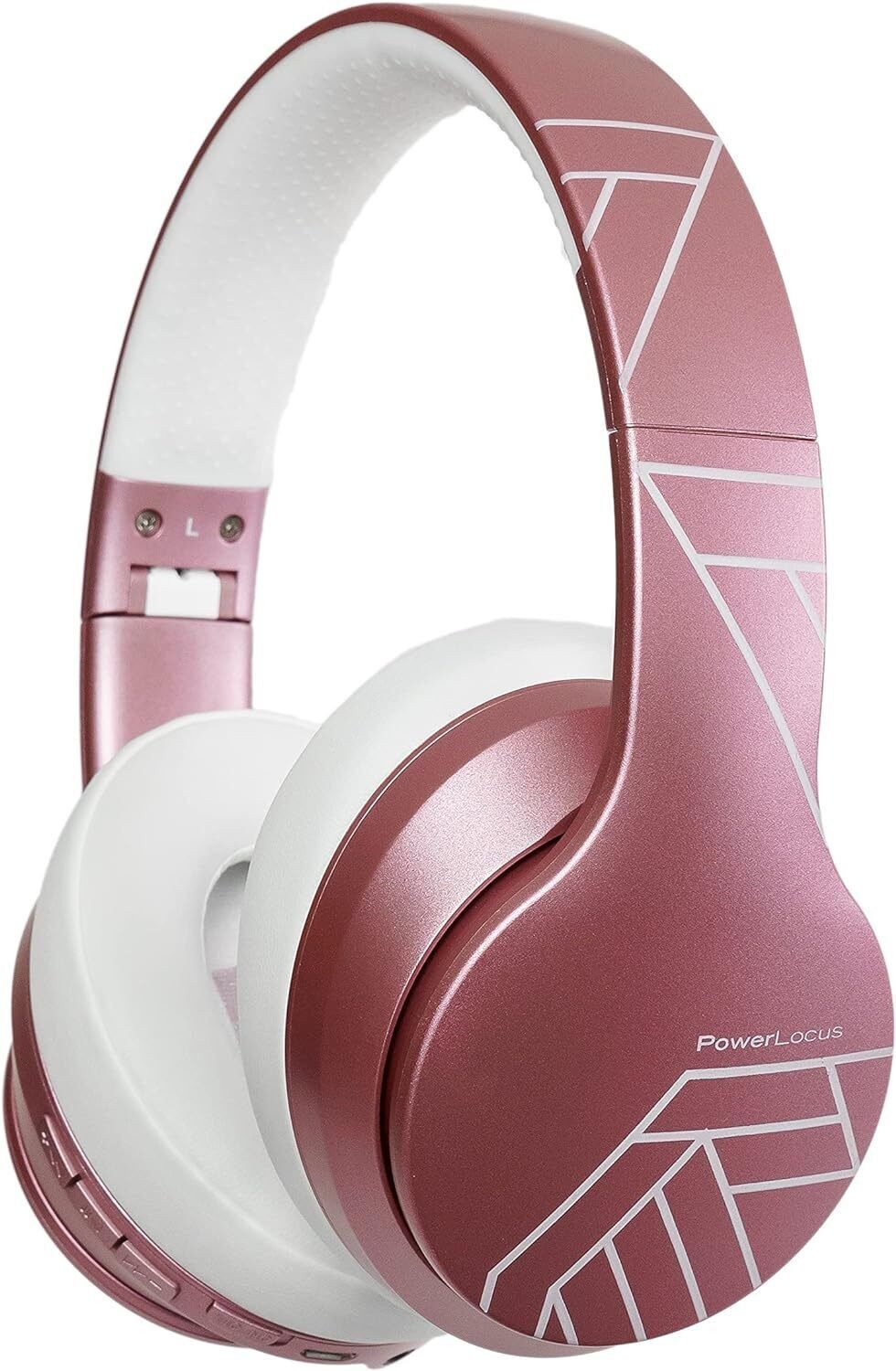 PowerLocus Over Ear Kabellos Bluetooth-Kopfhörer (Geeignet für DJ, Live-Monitoring, Studio-Monitoring)