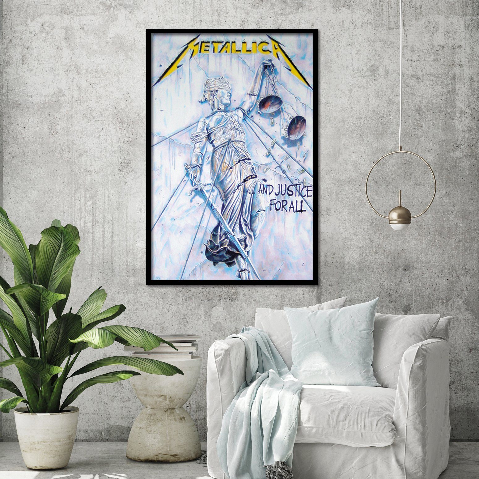 PYRAMID Poster Metallica Poster And Justice For All 61 x 91,5 cm günstig online kaufen