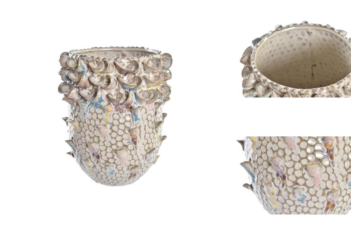 Zum niedrigsten Preis erhältlich DKD Home Decor Dekovase cm DKD Porzellan Vase 17 x Braun Decor Mediterraner 19 17 Home x