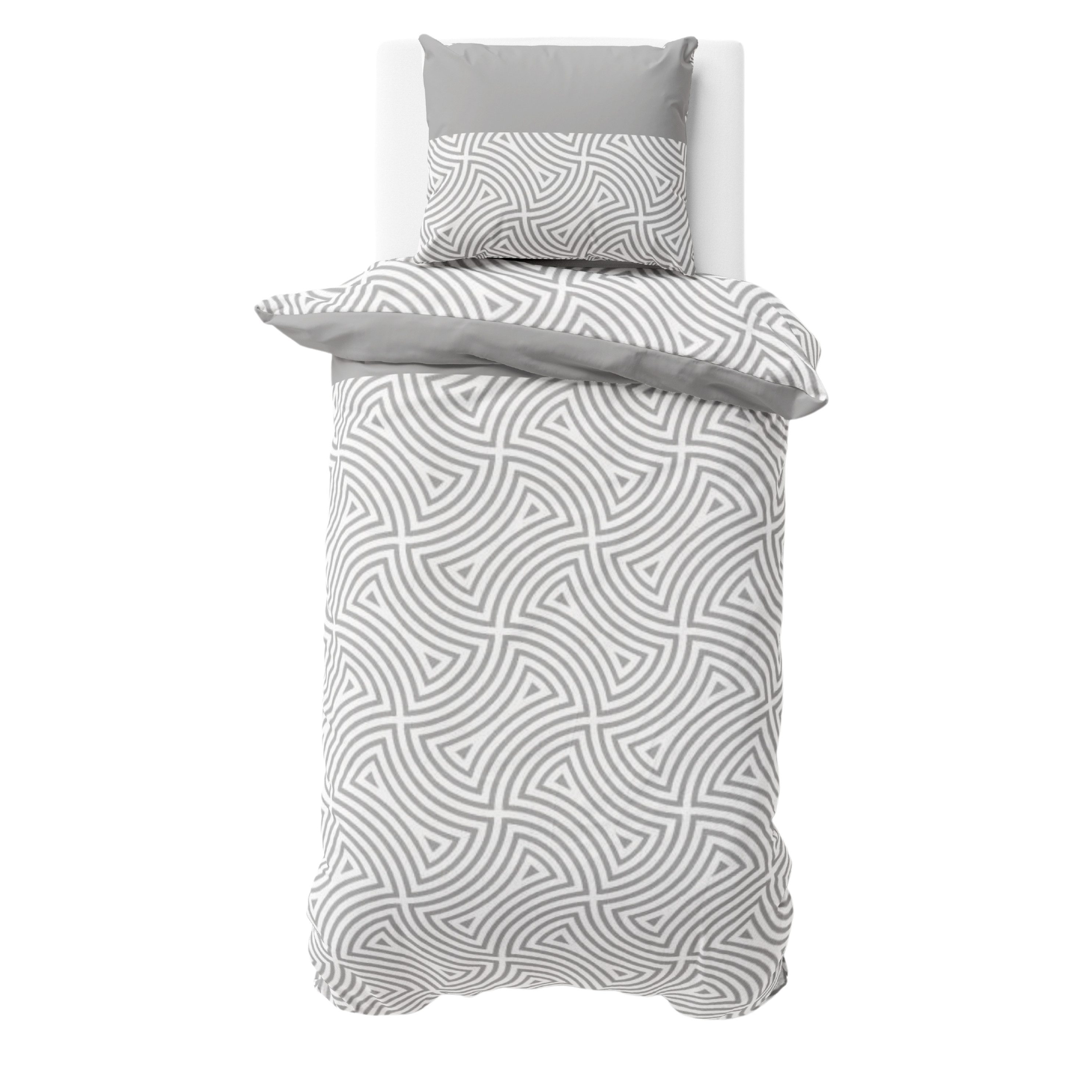 MTOnlinehandel Bettwäsche Lea, Biber in 135x200 + 80x80 cm Stil, Komfort un günstig online kaufen