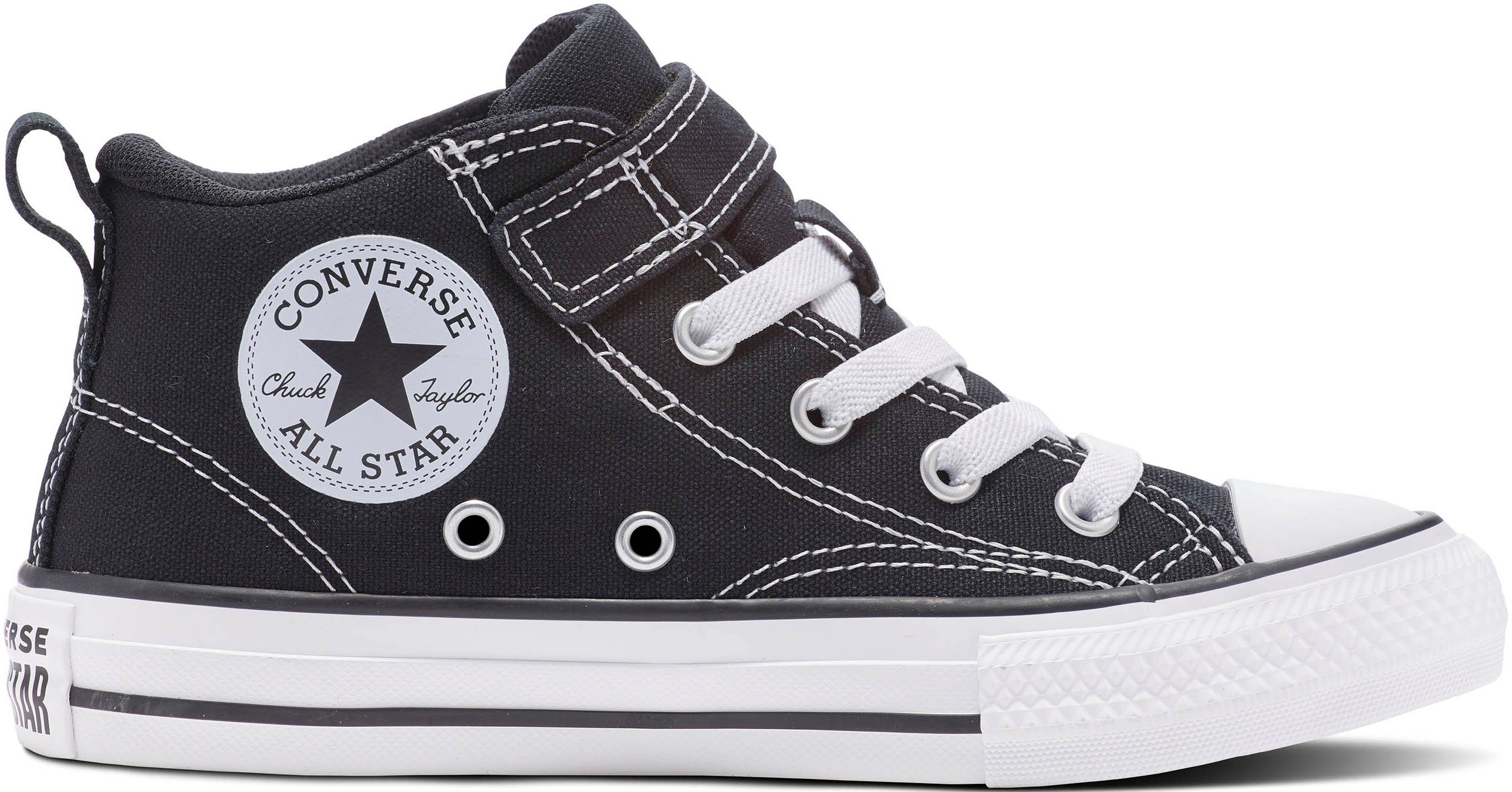 TAYLOR CHUCK STAR ALL STREET MALDEN schwarz-weiß Converse Sneaker