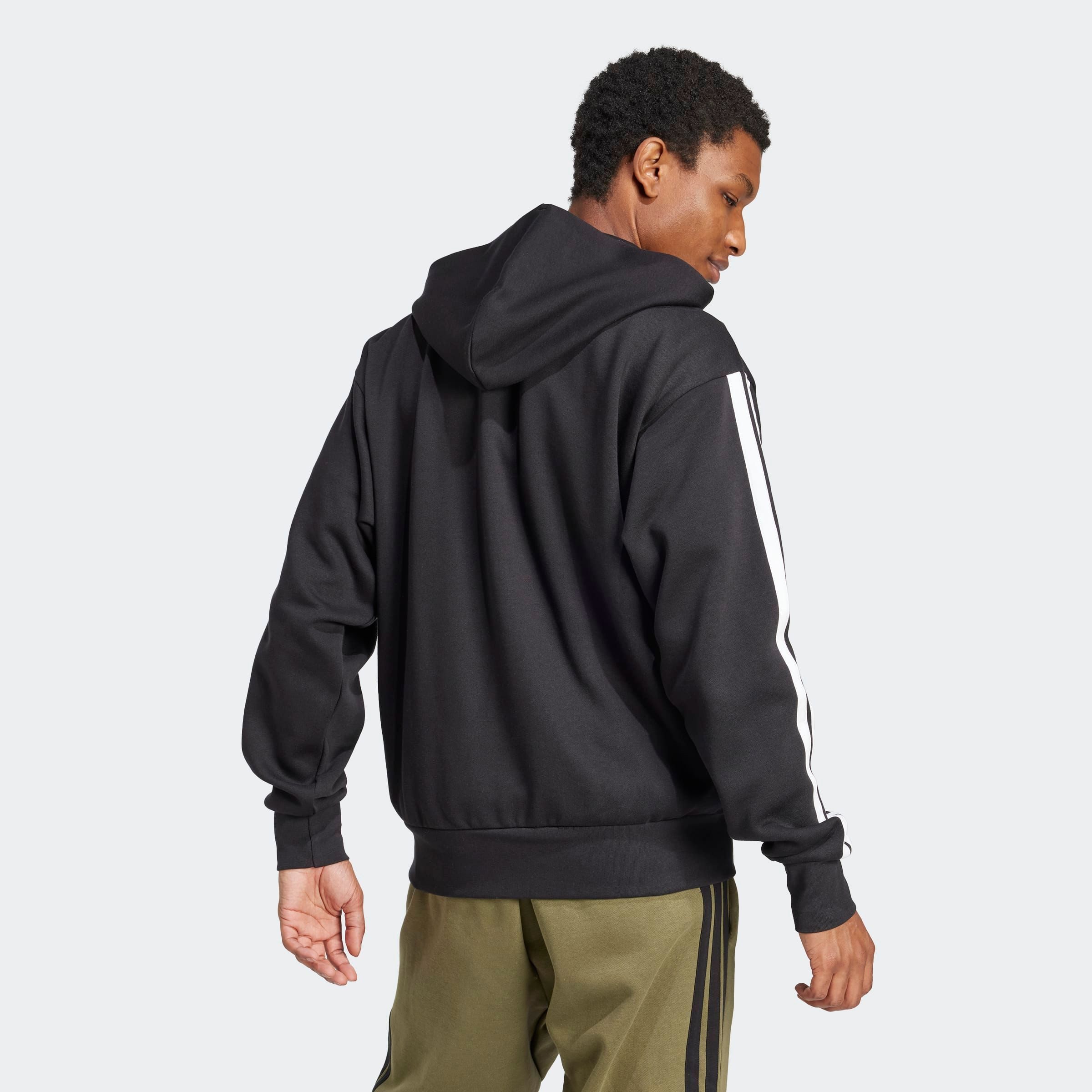 adidas Sportswear Sweatjacke ESSENTIALS 3-STREIFEN für Laufen und Sportmode, mit Reißverschluss