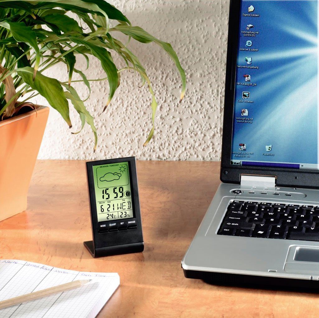 Hama LCD-Thermo-/Hygrometer "TH-100" Innenwetterstation