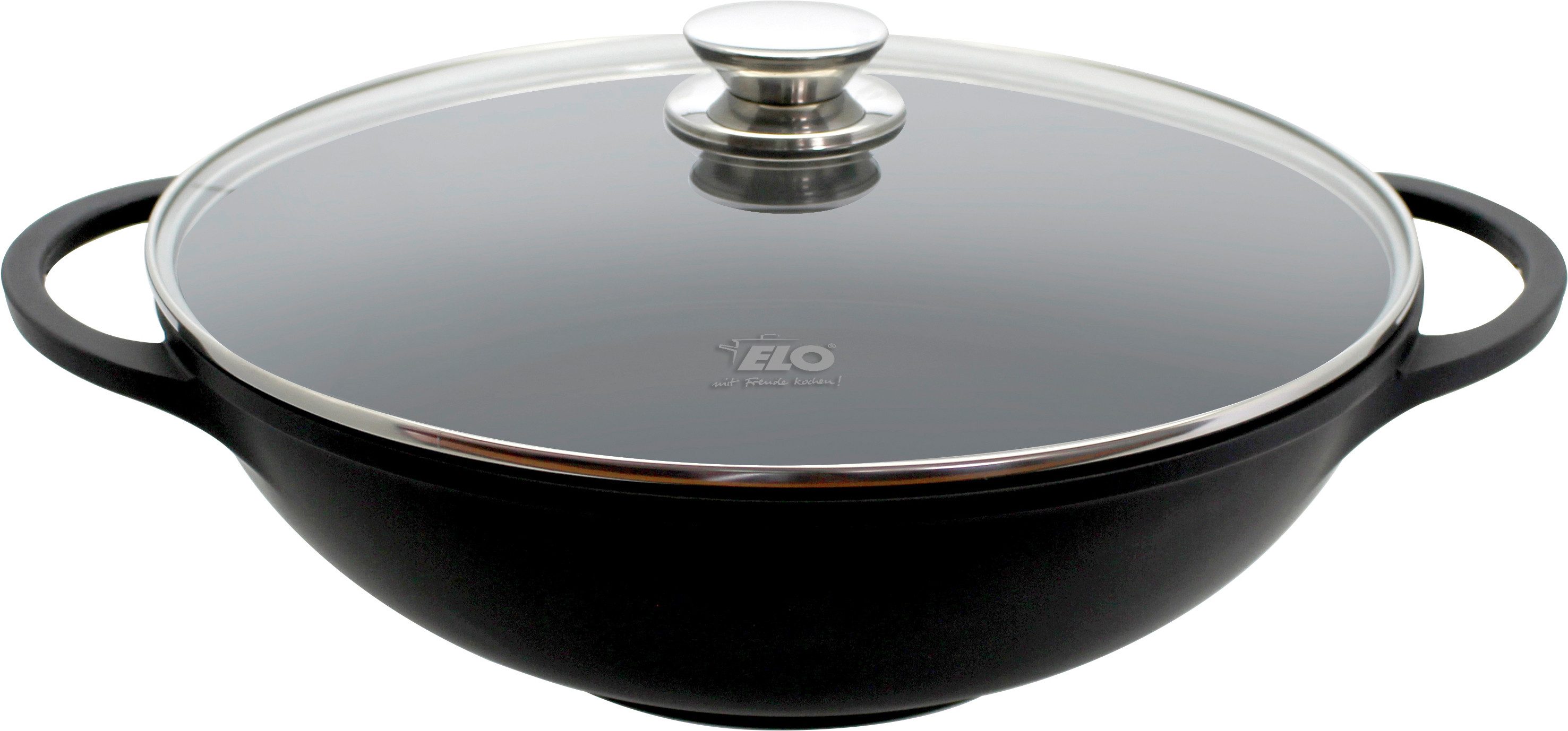 Elo Basic Wok Alucast, Aluminiumguss (1-tlg), Antihaftversiegelung