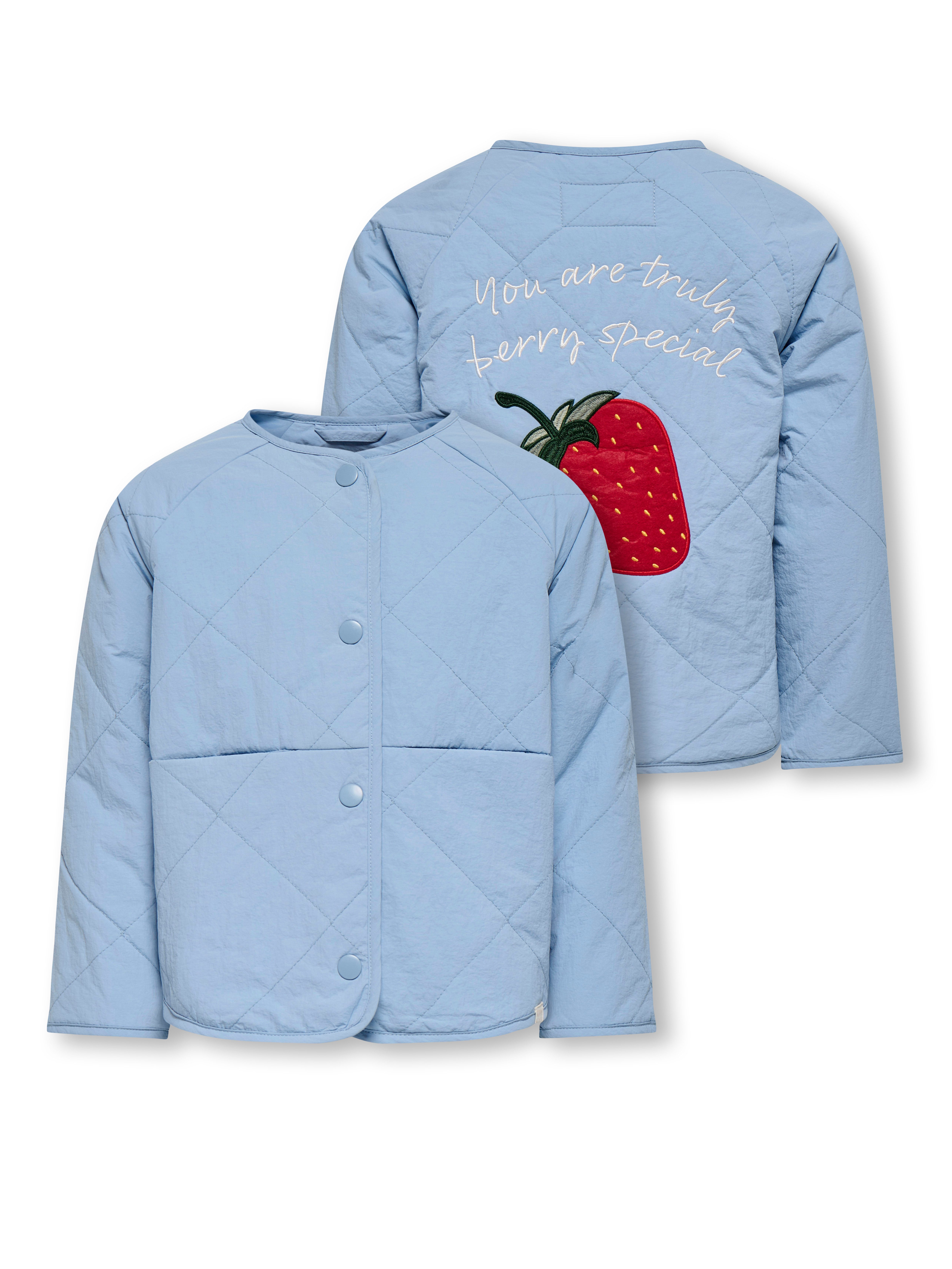 KIDS ONLY Steppjacke KMGROSALINA QUILTED JACKET OTW NOOS Kunstfaser, normal geschnitten