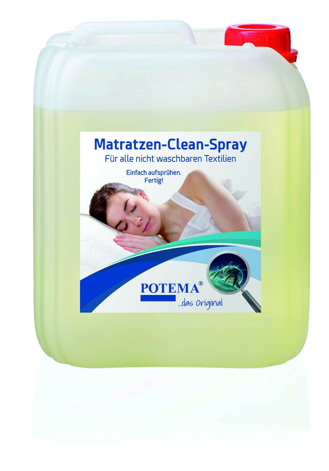 Liter Kanister Matratzenclean Matratzenreinigungsgerät 5 Potema Spray