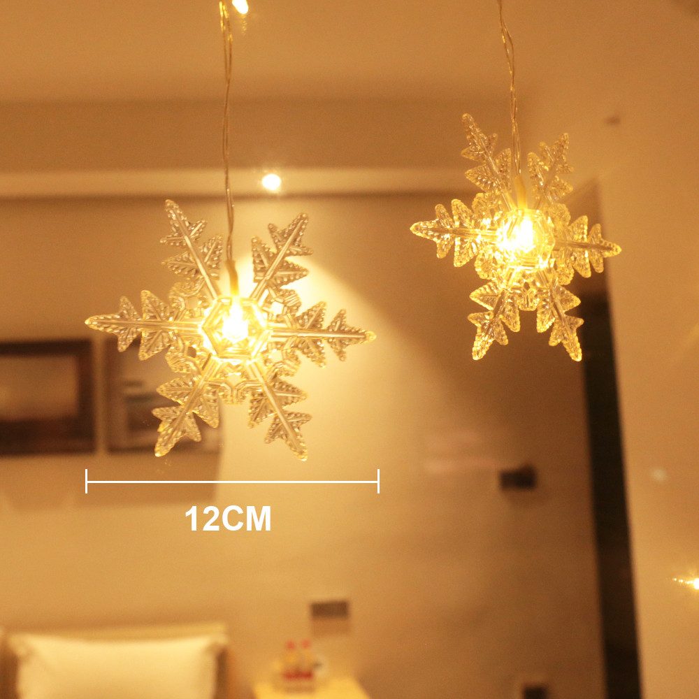 Merry 2024 Lichternetz LED Lichterkette Lichtervorhang,1.8M 96 LEDS Schneef günstig online kaufen