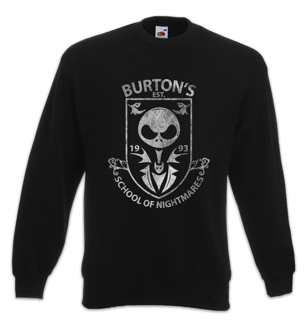 Urban Backwoods Sweatshirt Christmas School Sweatshirt The Tim Nightmare Fun Before Stop Motion (1-tlg) Christmas Halloween Burton